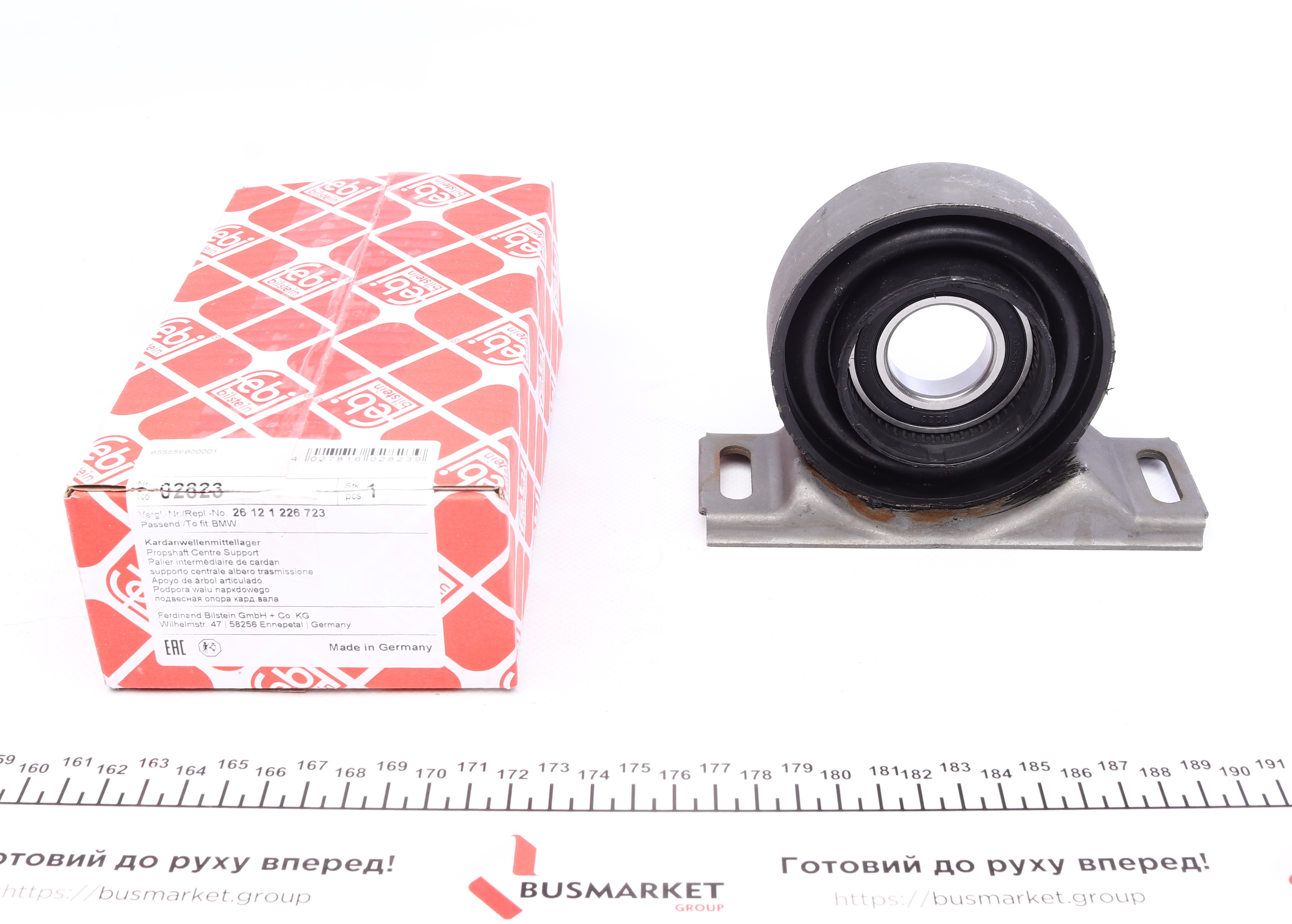 Підшипник підвісний BMW (E30/ E32/ E34) -97 (d=30mm) (посередине)