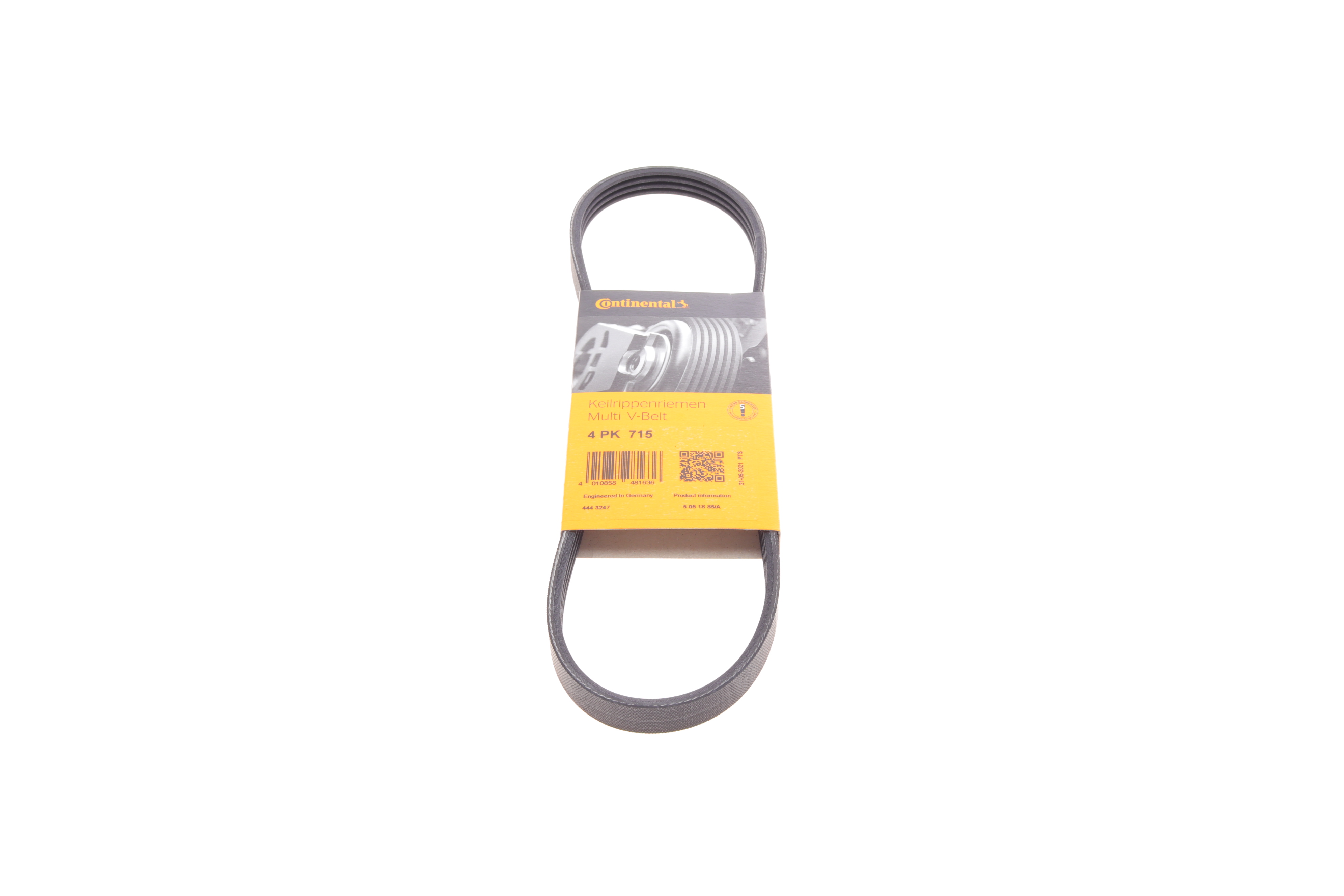 Ремінь генератора Renault Logan/Dacia Sandero 1.4-1.6 04-/Daewoo Matiz 1.0 03-
