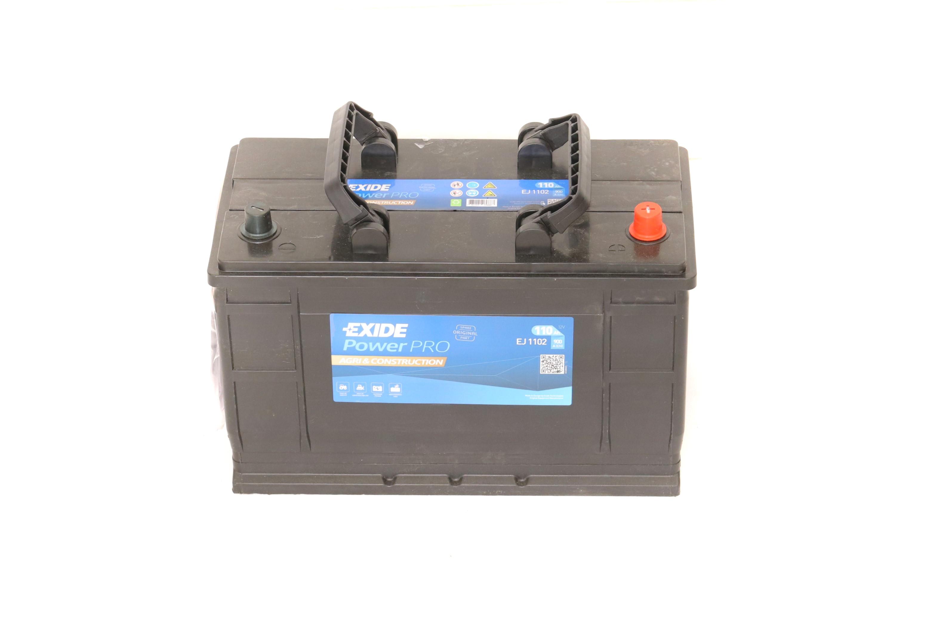 Акумуляторна батарея 110Ah/900A (349x175x235/+R/B1) PowertPro