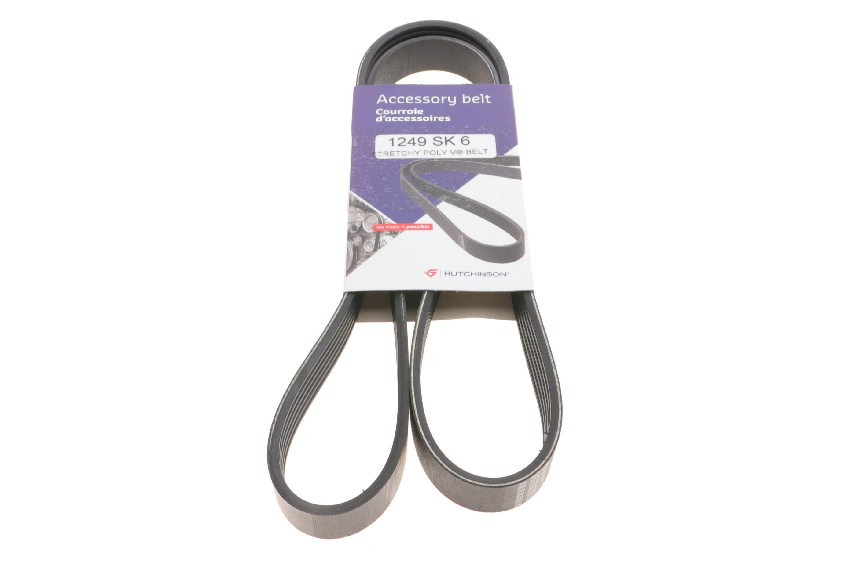 Ремінь генератора Ford Focus 1.8/2.0 04-12 (6PK1249)
