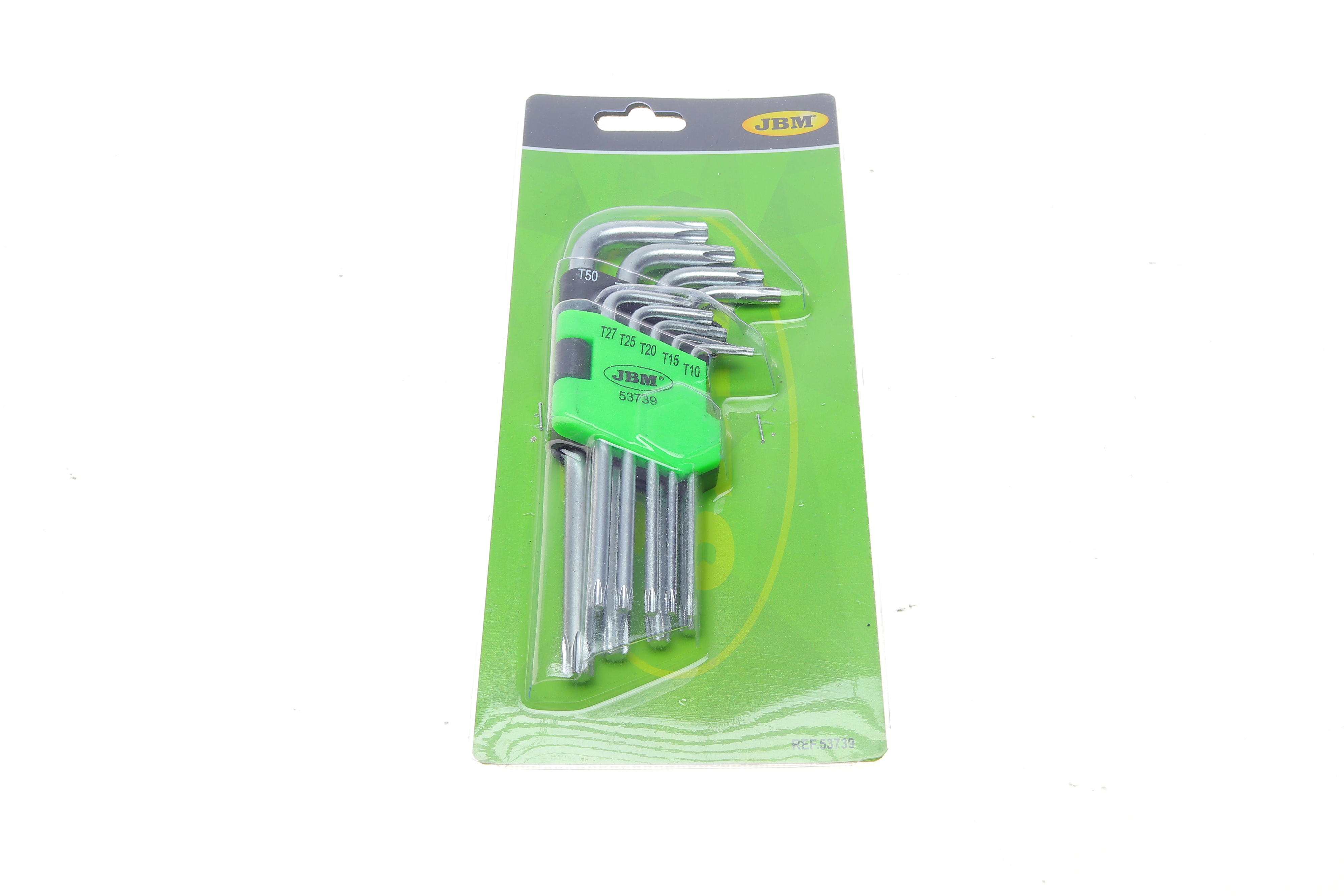 Набір ключів Г-под. Torx з отвором T10-T50