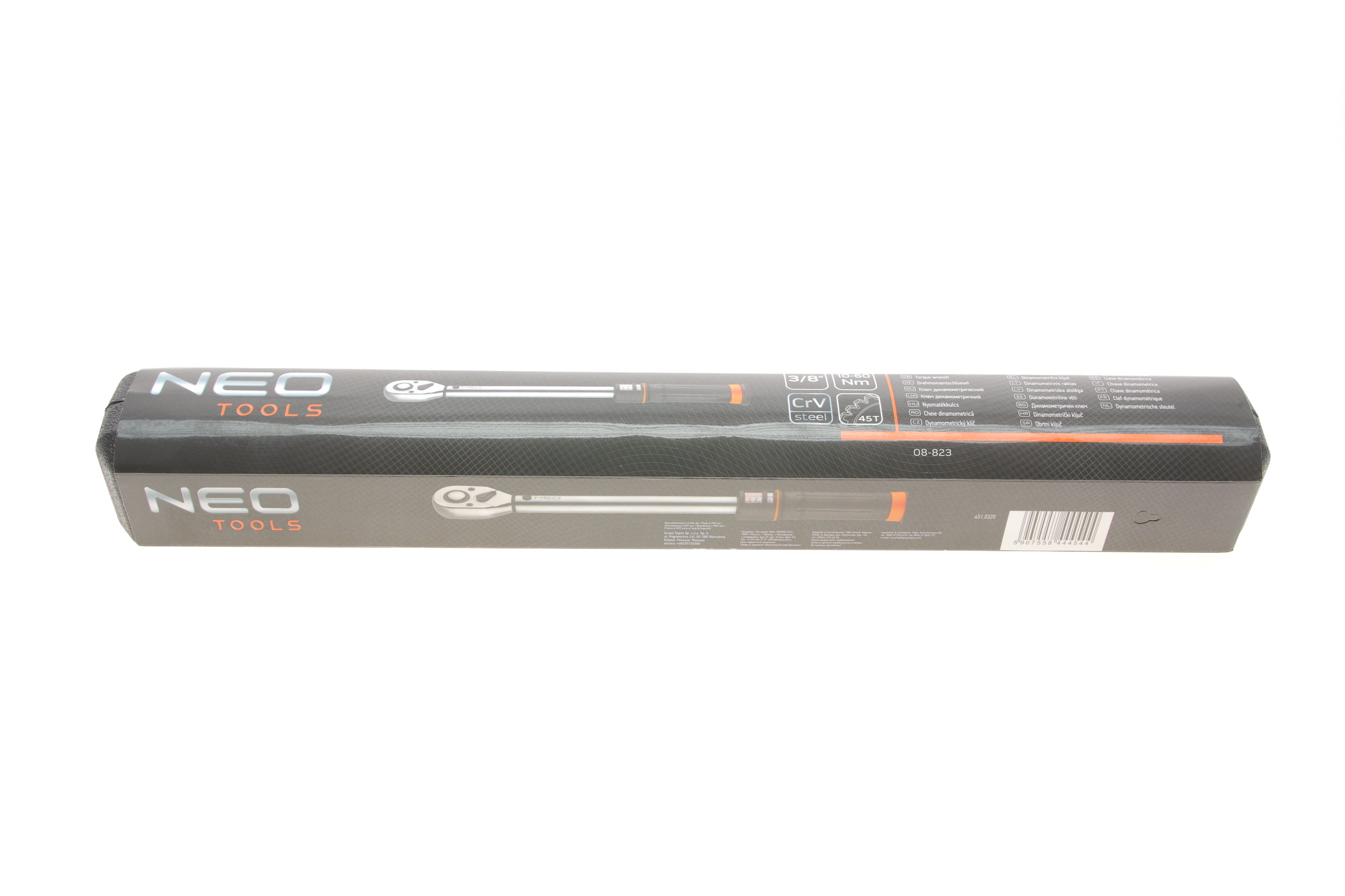 Ключ динамометричний 3/8" 10-60 Нм 410 мм