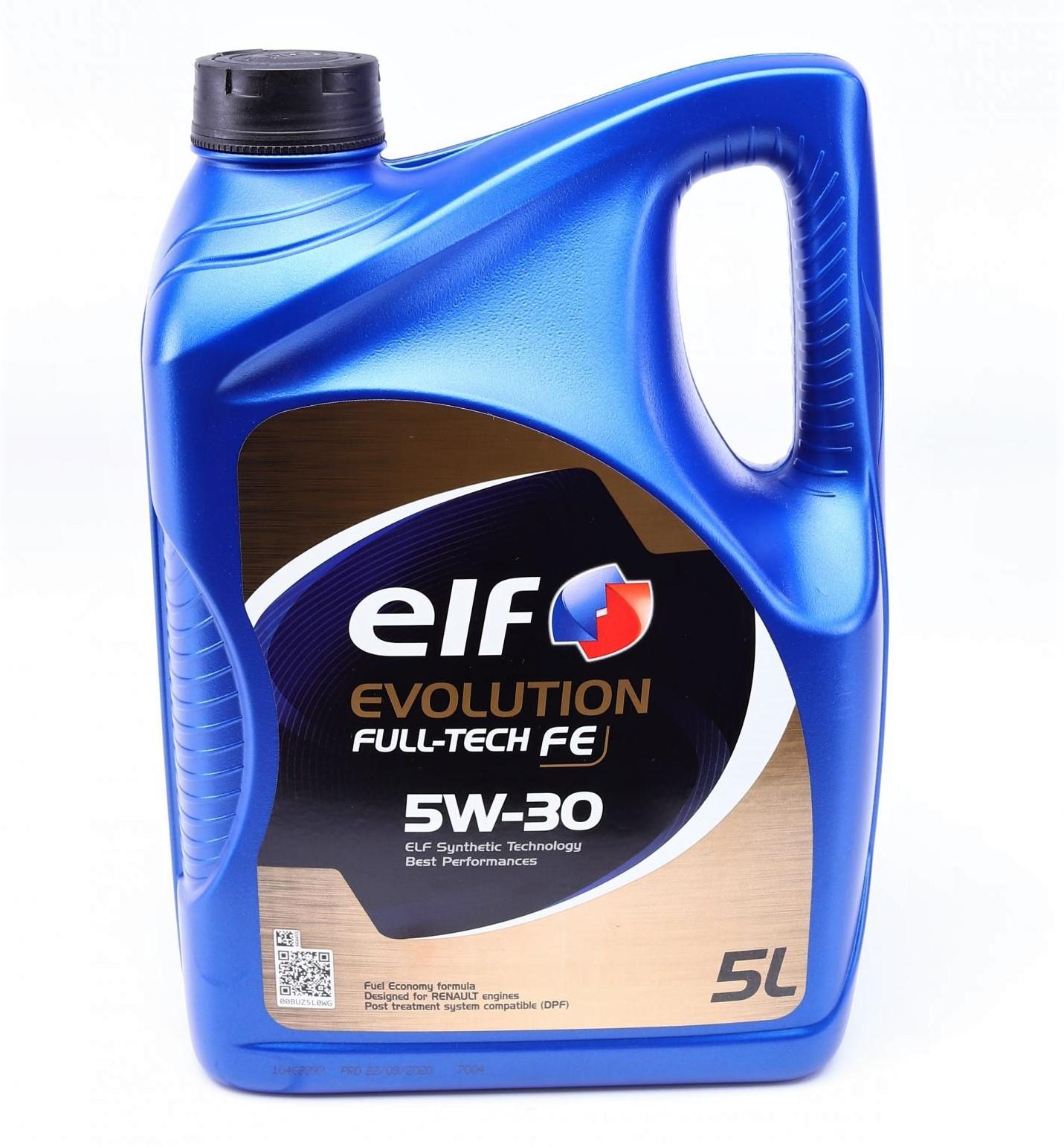 Олива 5W30 Evolution Full-Tech FE (5L) (C4/RN 0720/MB226.51) 194908