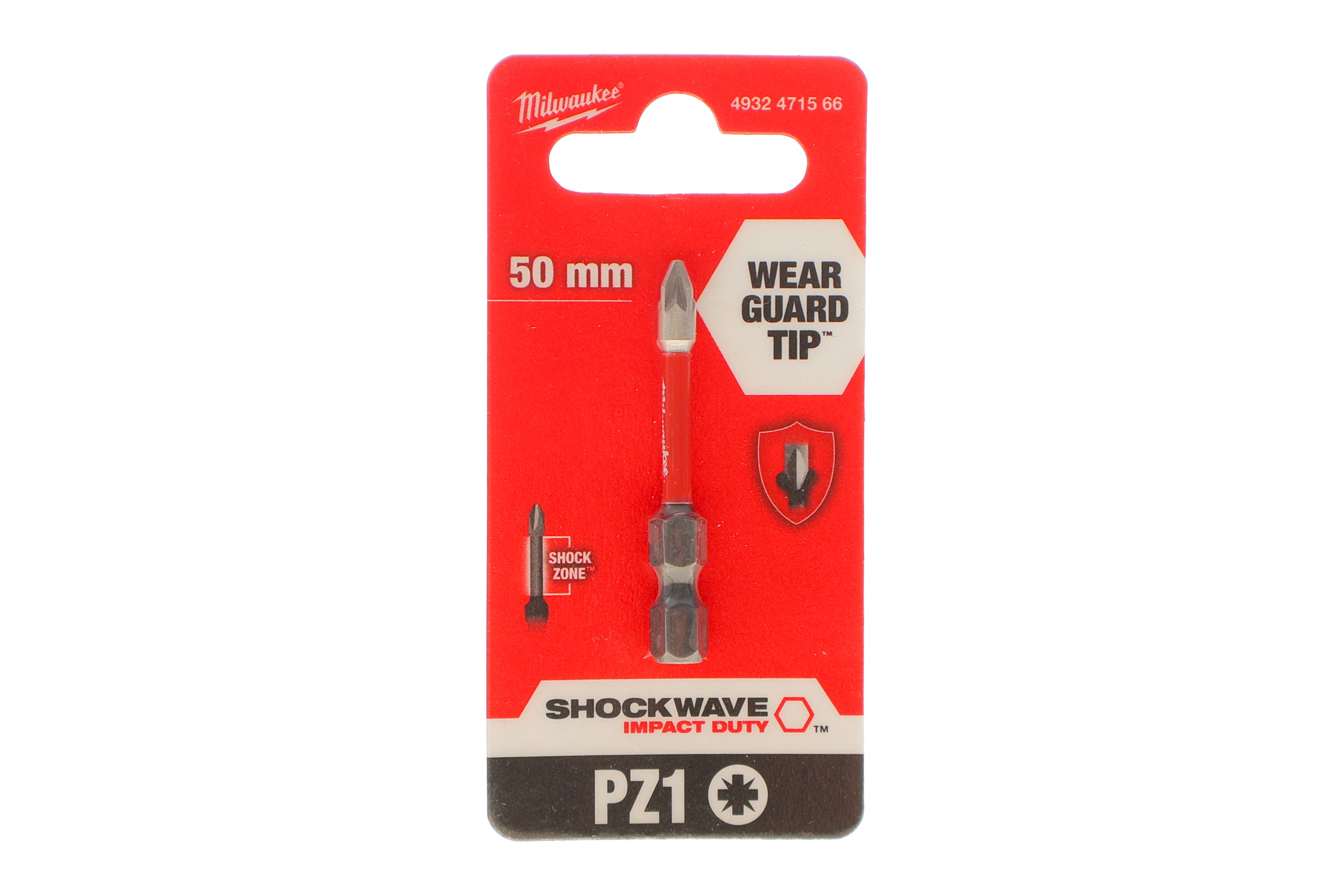 Біта SHOCKWAVE 1/4" PZ1 x 50mm