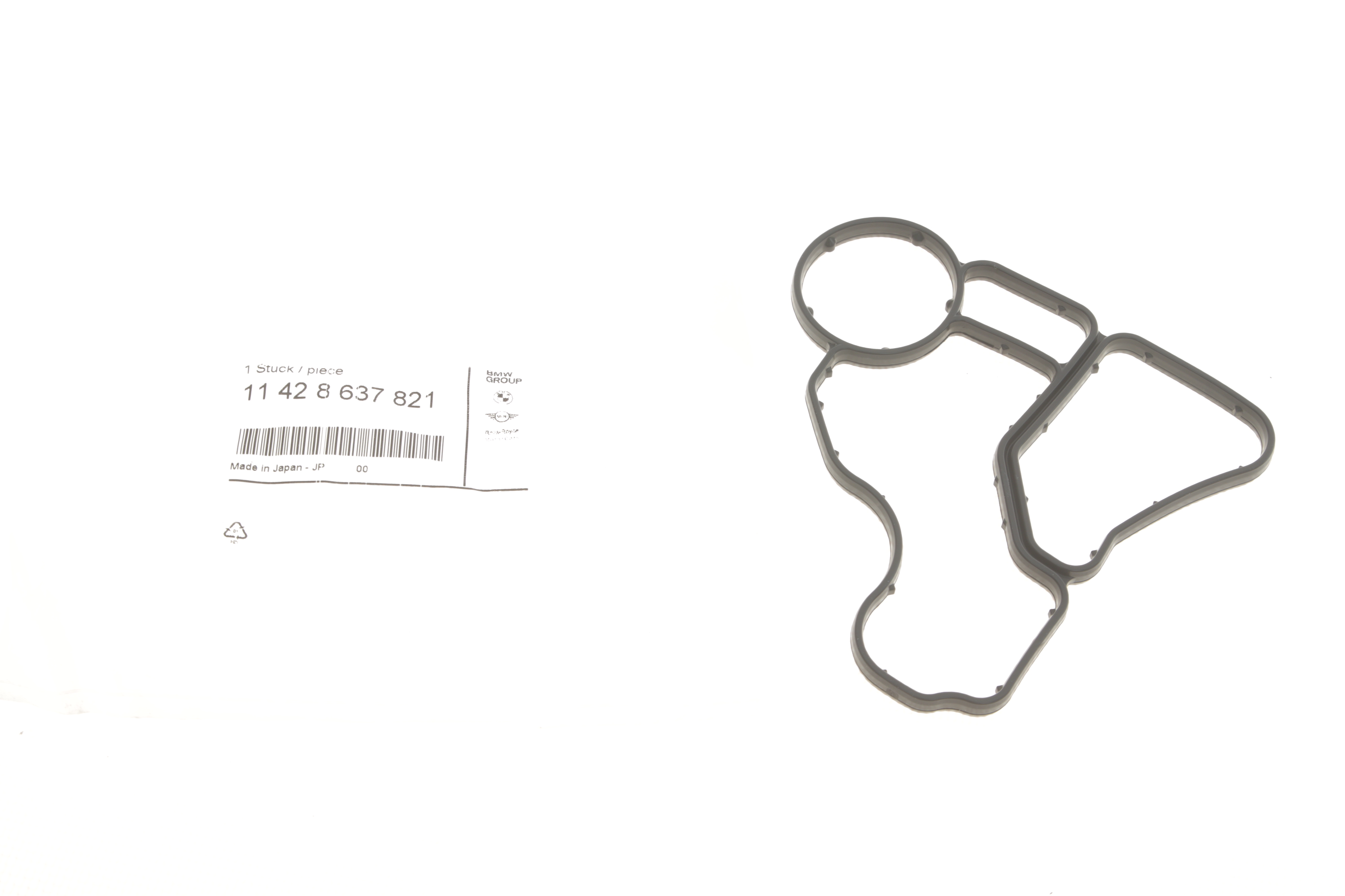 Прокладка корпуса фільтра оливного BMW X5 (E70/F15)/X6 (E71/F16) 3.0-4.0i 06- N52/N55