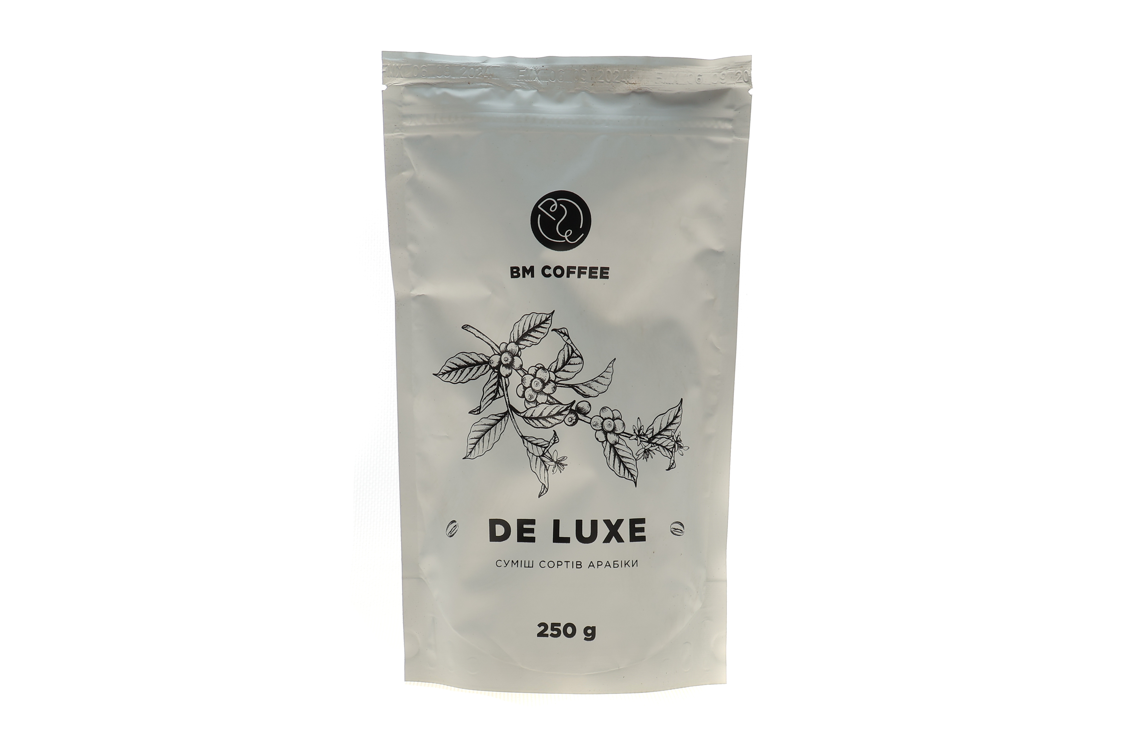 Кава мелена заварна Арабіка De Luxe (0,25кг)