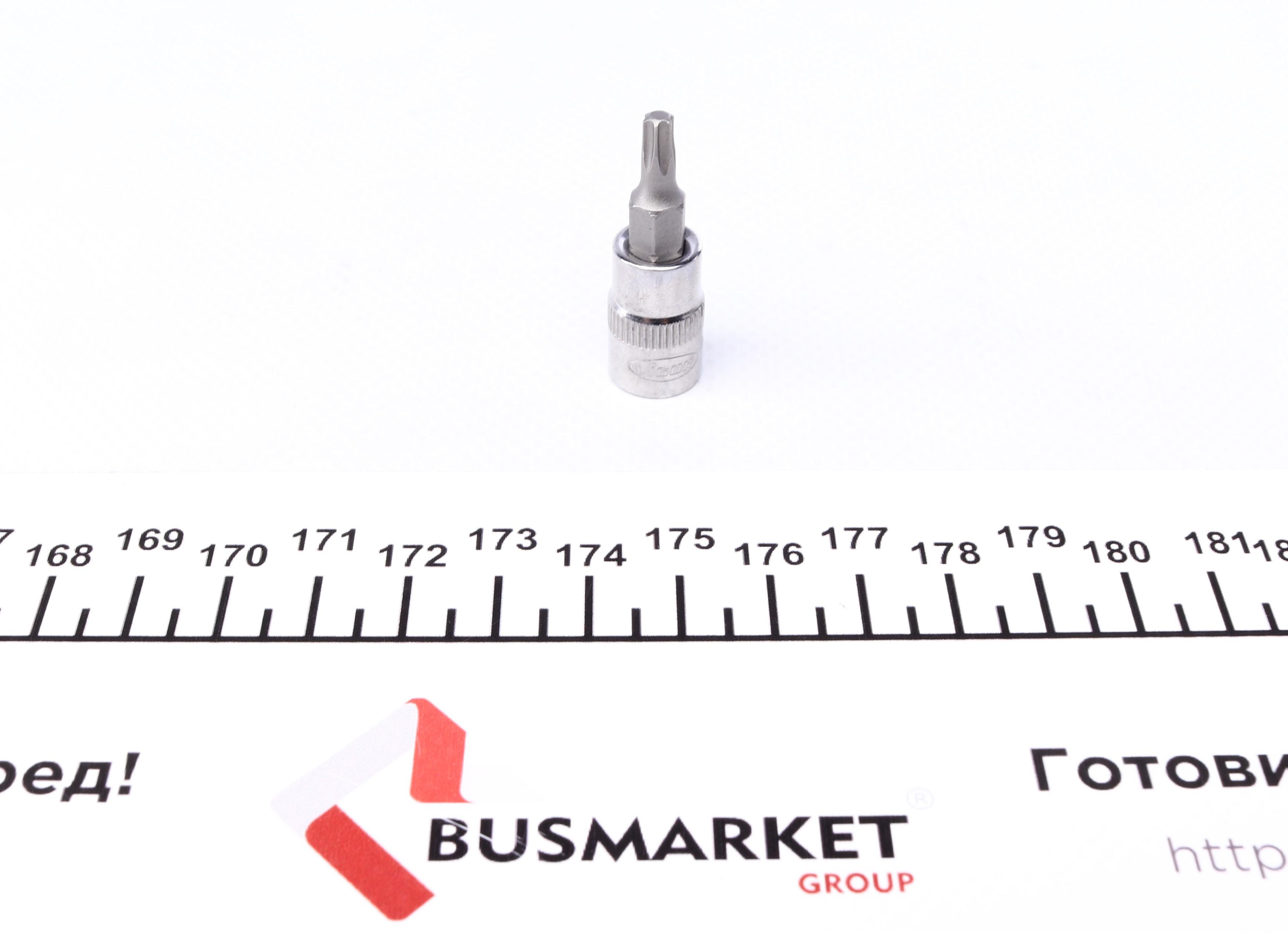 Головка 1/4" зі вставкою T20