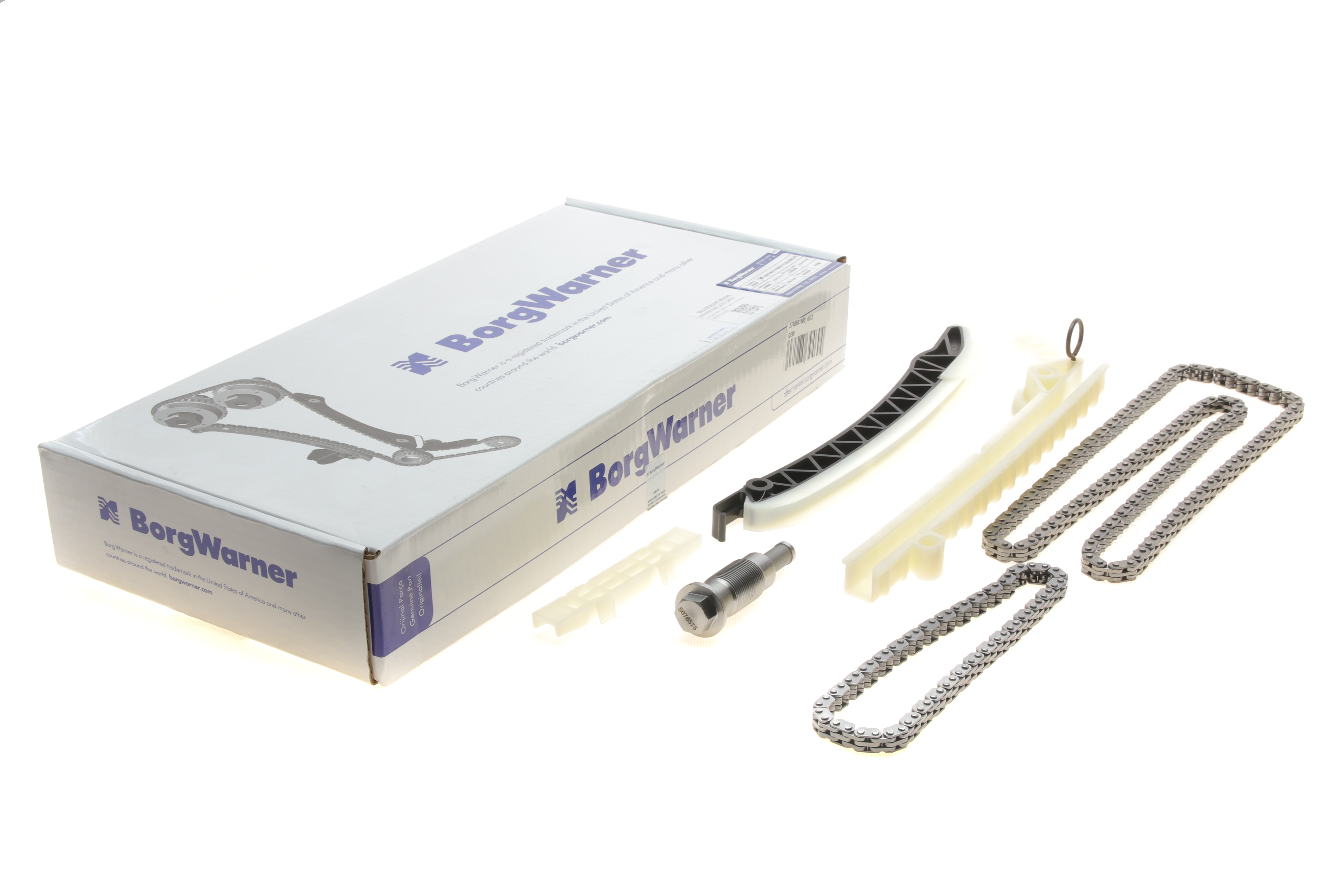 Комплект ланцюга ГРМ MB A/B-class 1.6/2.0i 08-15 (M270) (BorgWarner)
