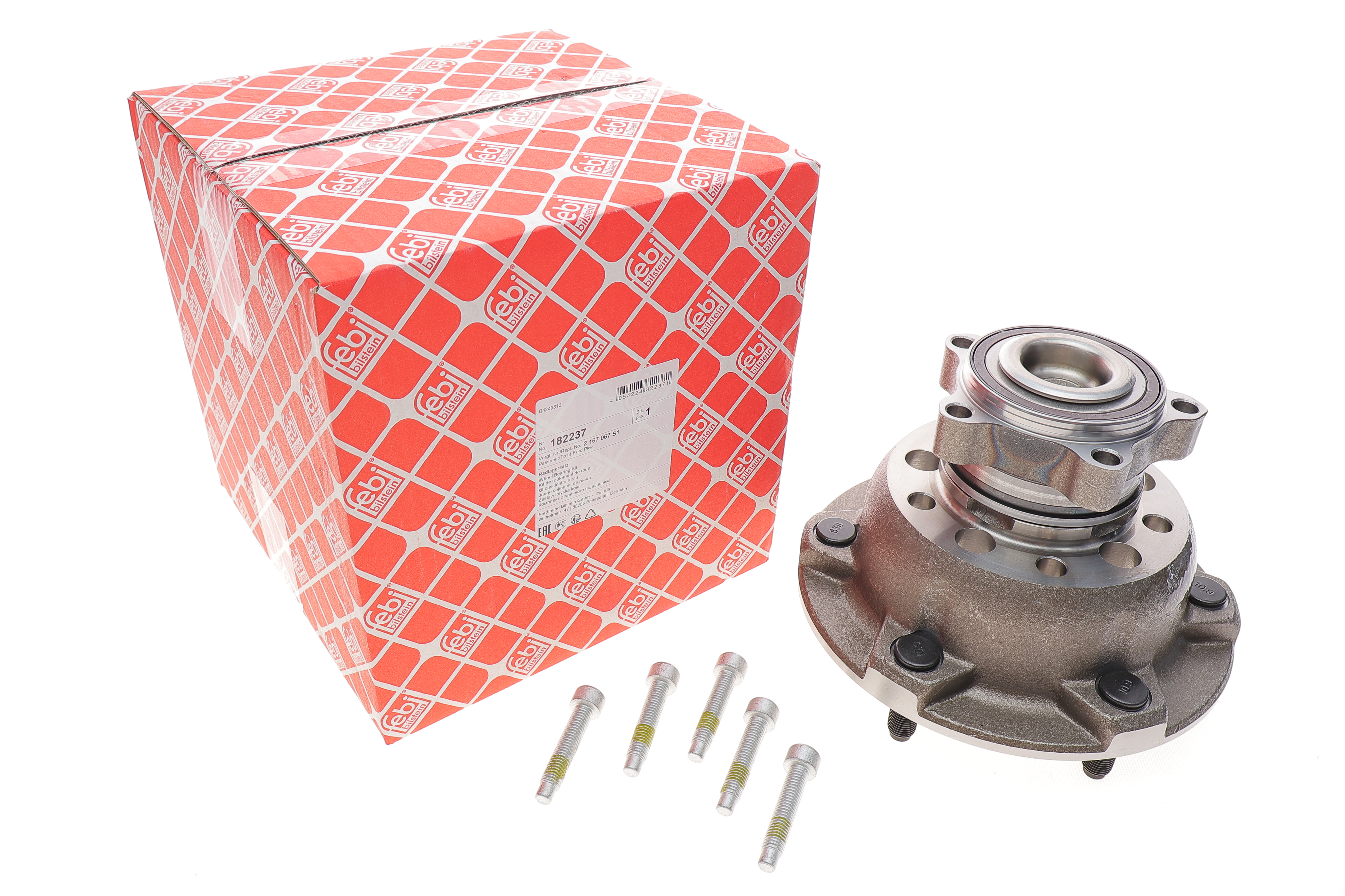 Підшипник маточини (передньої) Ford Transit 2.0/2.2 TDCi 13-(+ABS) (R) (к-кт)