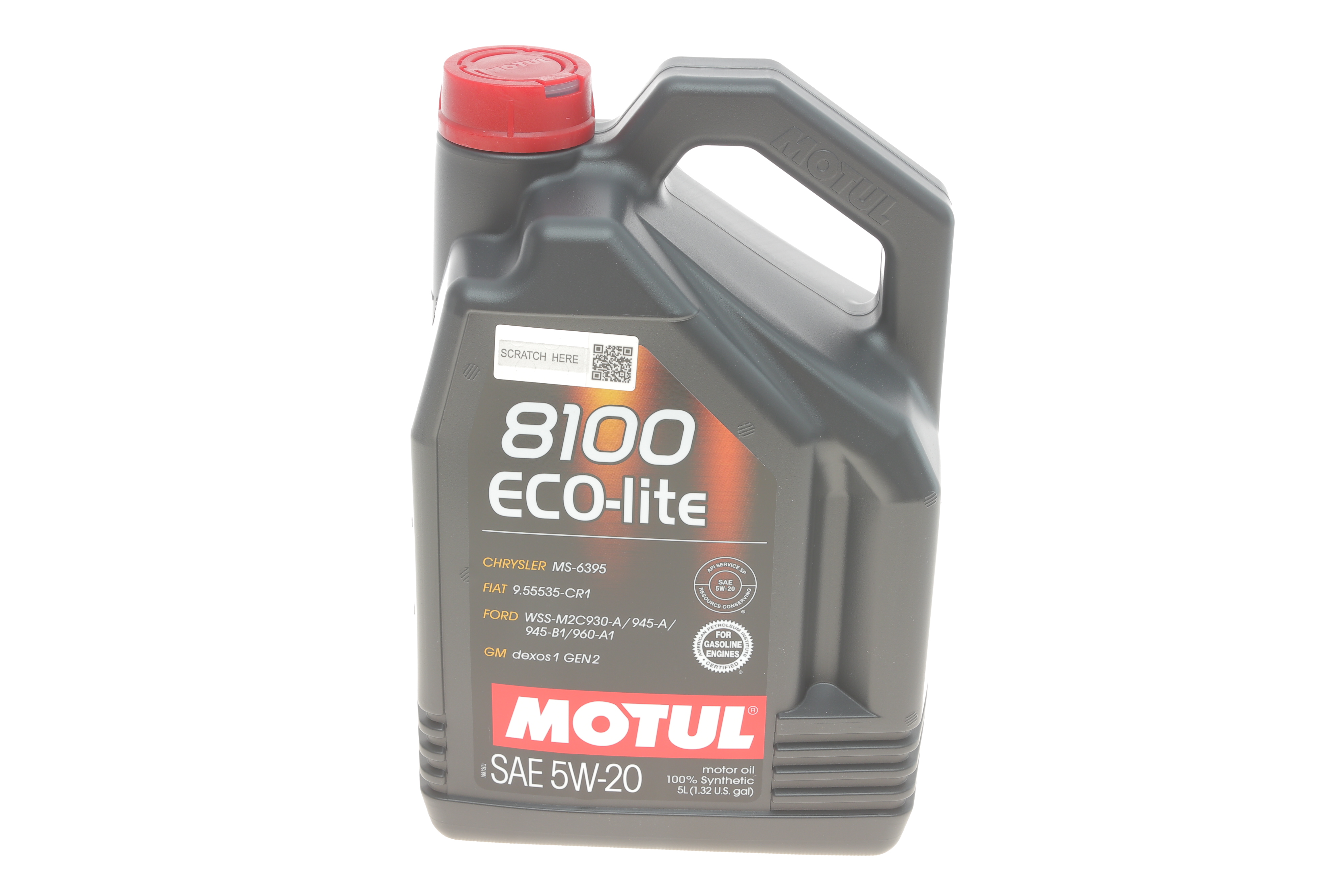 Олива 5W20 8100 Eco-lite (5L) (GM dexos1 GEN3/M2C 930-A/M2C 945-A) (109104)