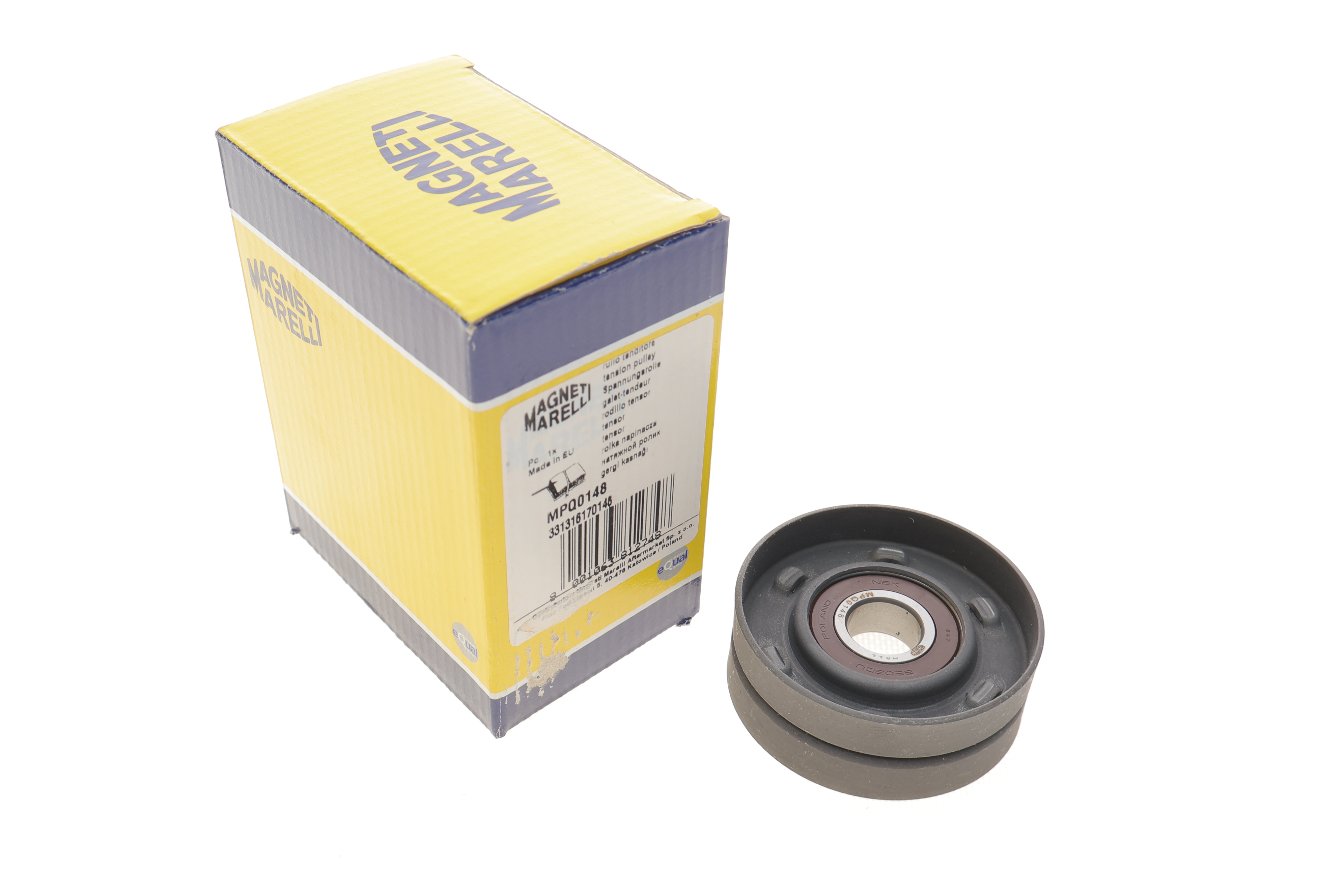 Ролик генератора VW Caddy/Crafter1.4-1.6 i 95-10 (натяжний) (70x26x17) (MPQ0148)