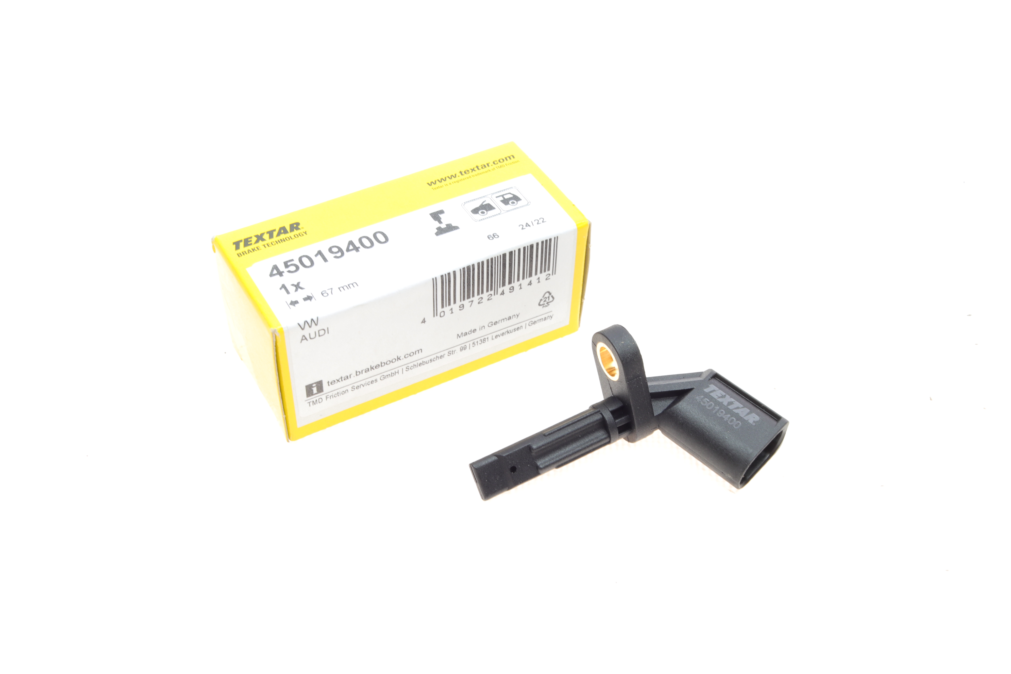 Датчик ABS (передній/R/задній/L) Audi A4/A6/A8/Q5 1.8-4.2 02-