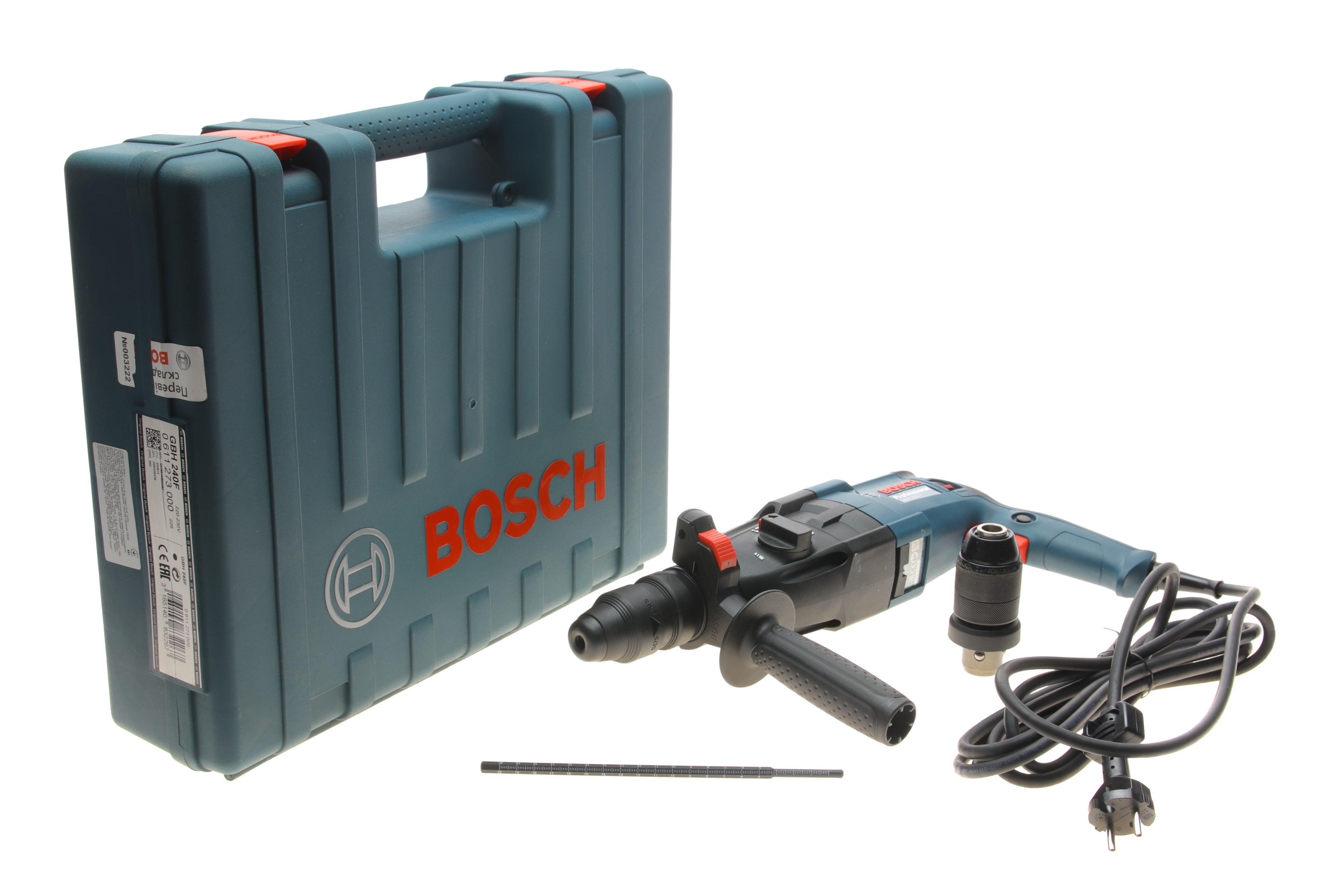 Перфоратор електричний GBH 2-24 DFR (790W) 4200 уд./хв/1300 об/хв