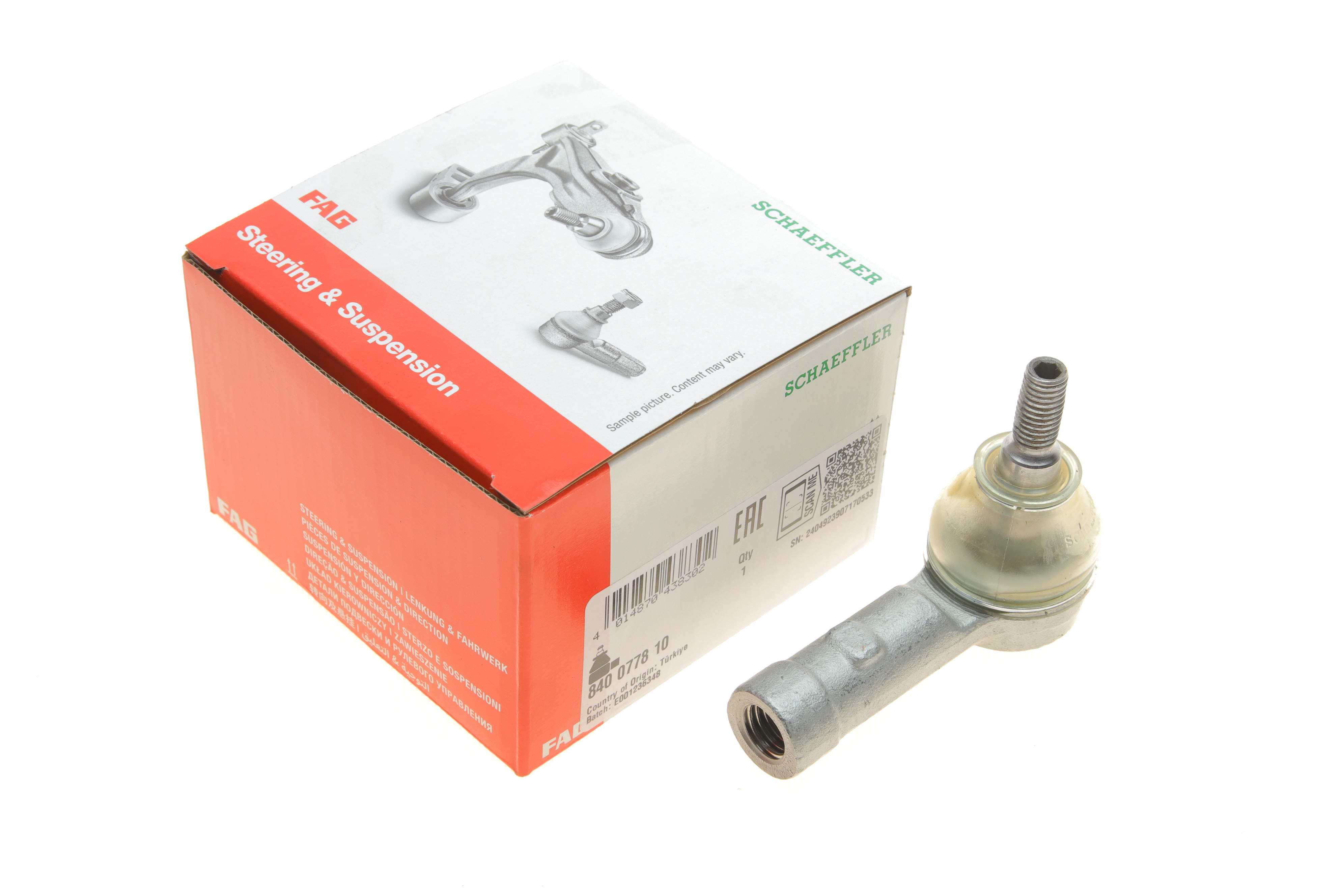Наконечник тяги рульової Ford Connect 02-, Л=П