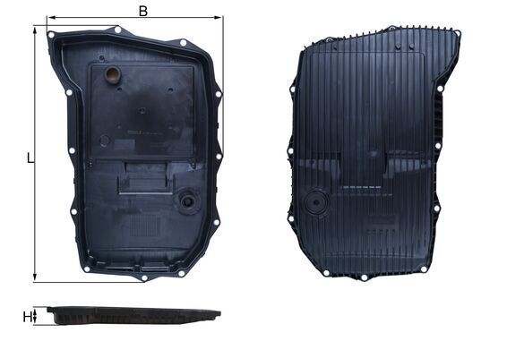 Фільтр АКПП Audi A4/A5/A8/Q5/Q7/VW Touareg 2.0 TDI/2.0 TFSI/3.0 TDI 15-