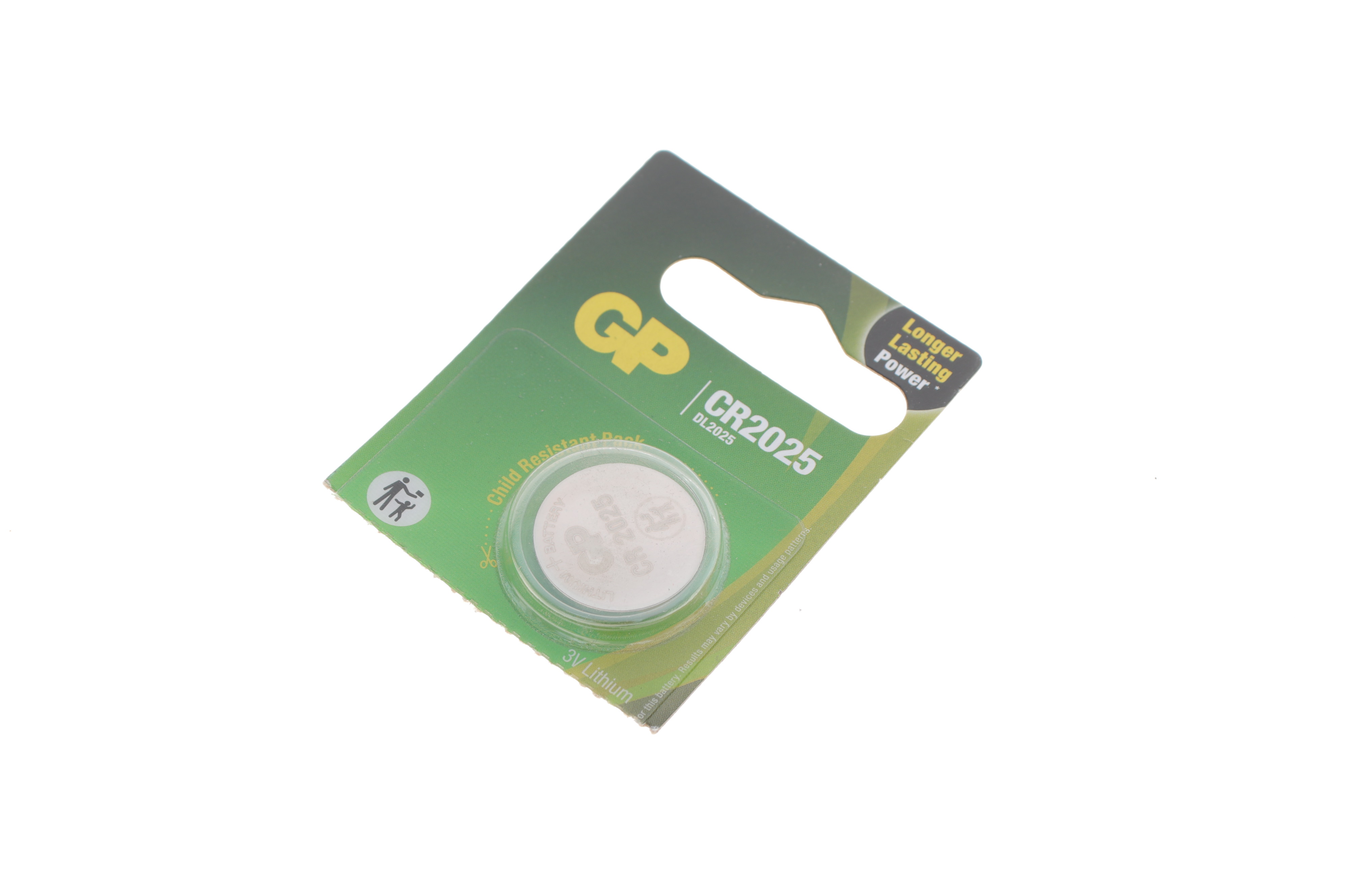 Батарейка GP Lithium CR2025-8U5 (3V DC) (1шт)