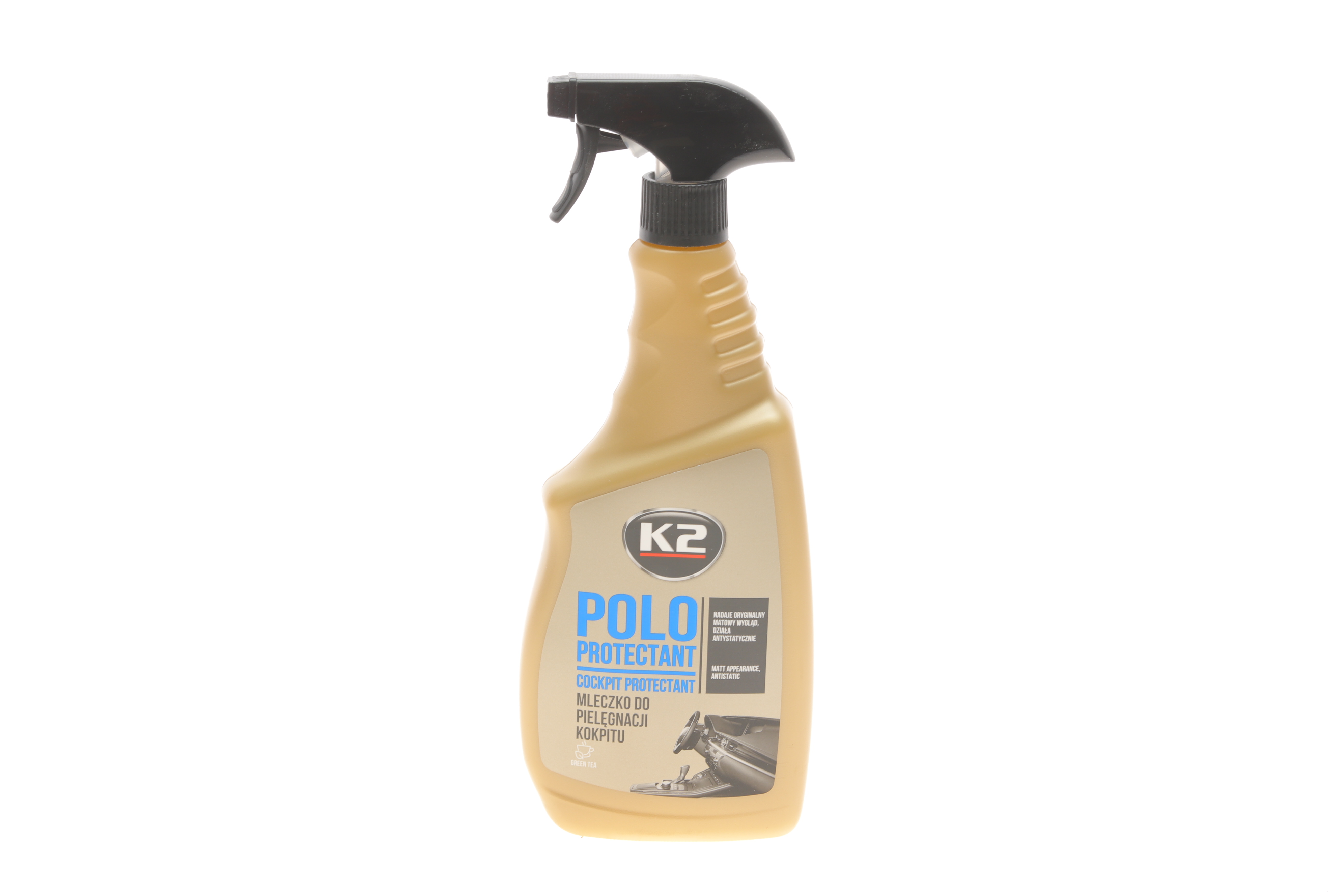 Поліроль для пластика Polo Cockpit Spray (Злений чай) (750ml) 