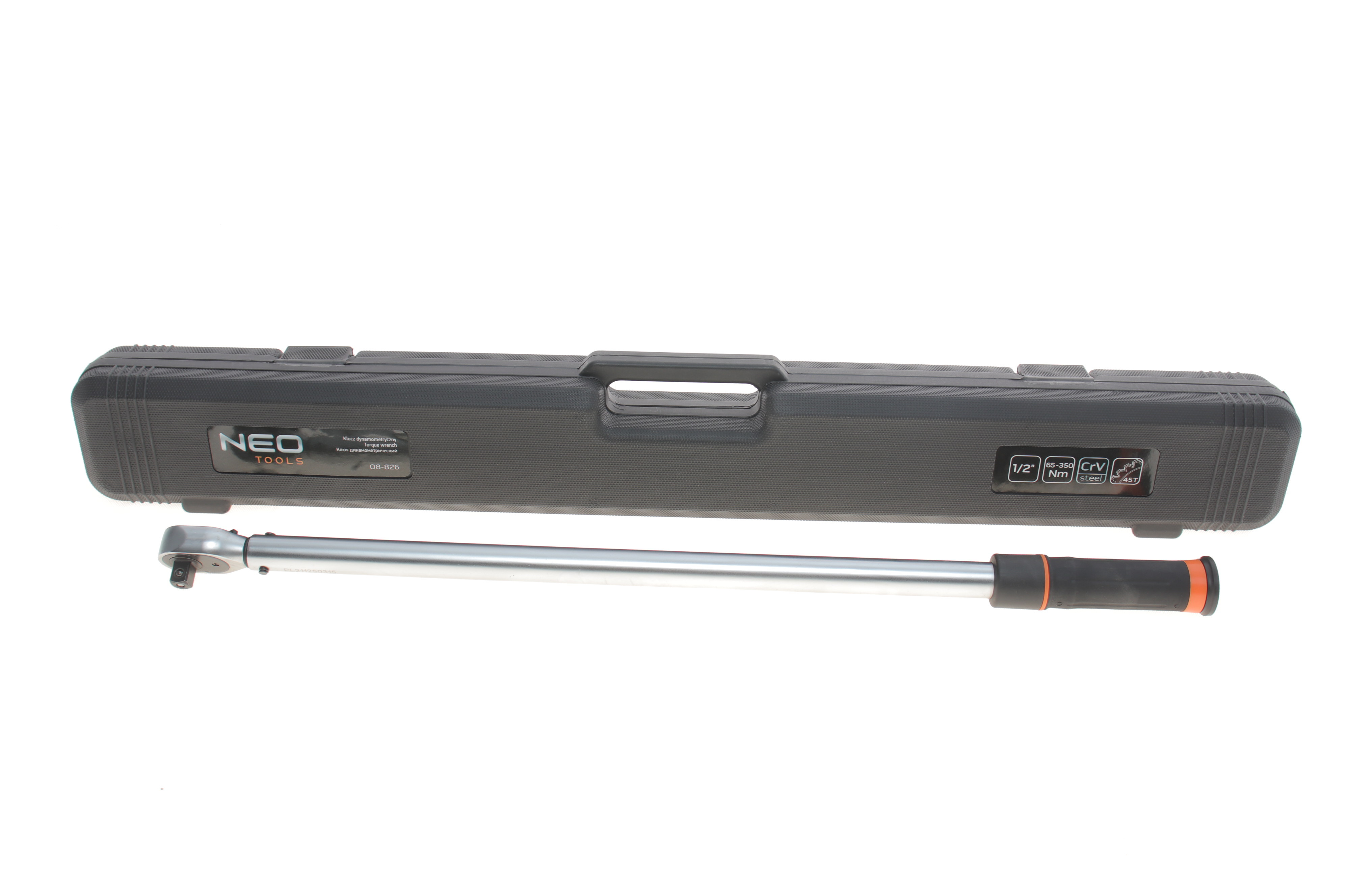 Ключ динамометричний 1/2" 60-350 Нм 720 мм