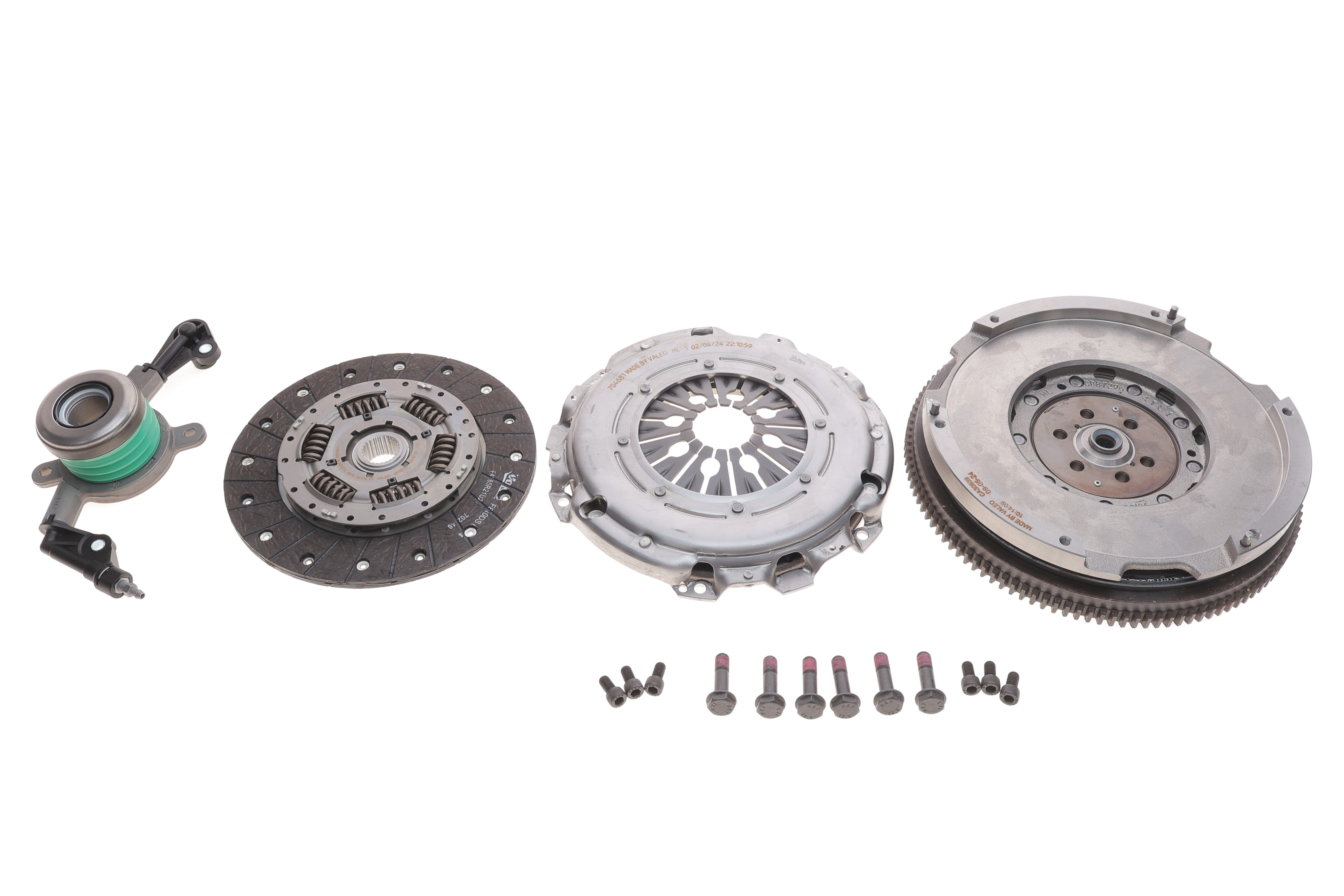 Демпфер + комплект зчеплення VW Crafter 2.0 TDI, 05/11 - 12/16, 80/84/100/103/105kw