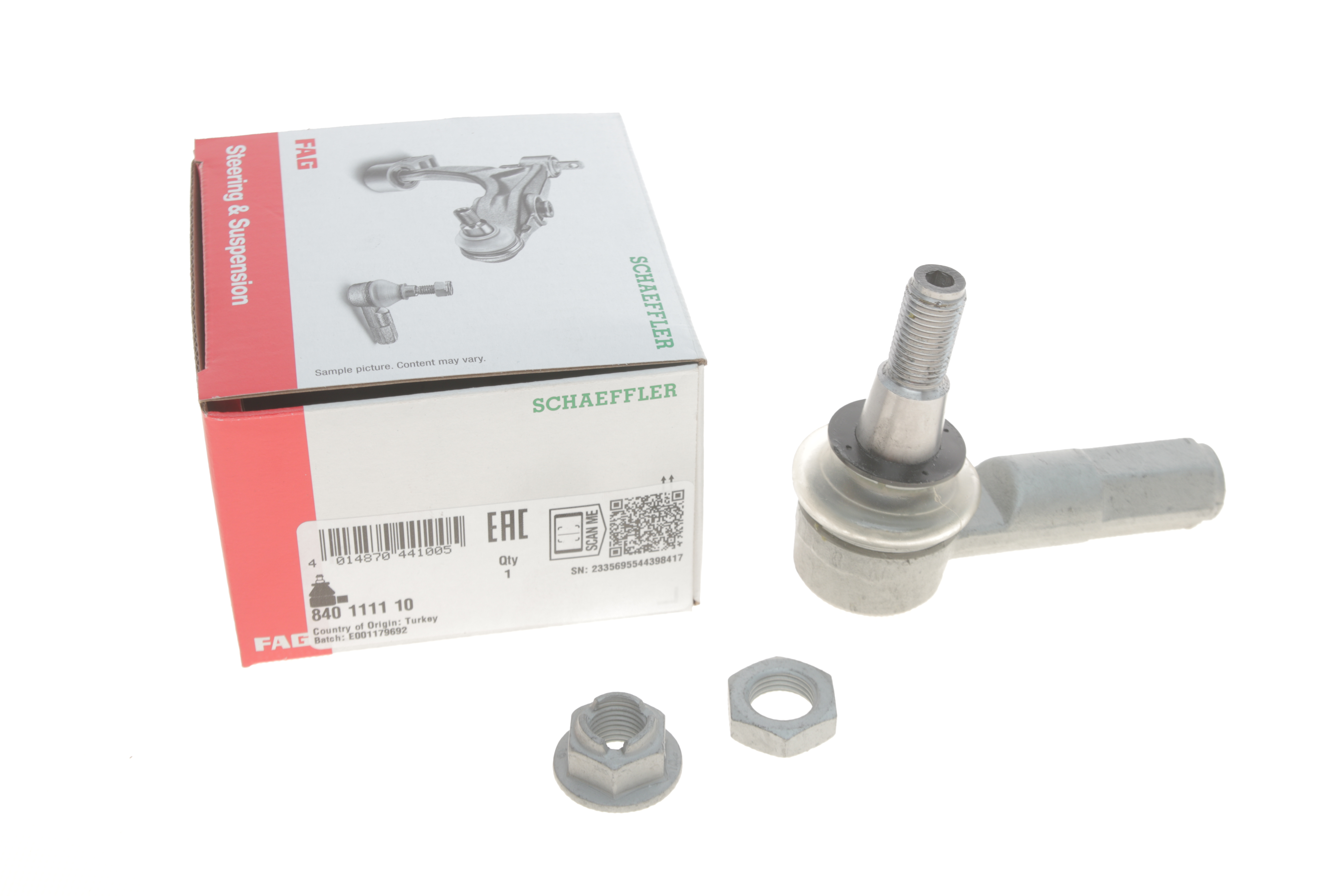 Наконечник тяги рульової MB Sprinter (906-907)/VW Crafter 06-, Л=П