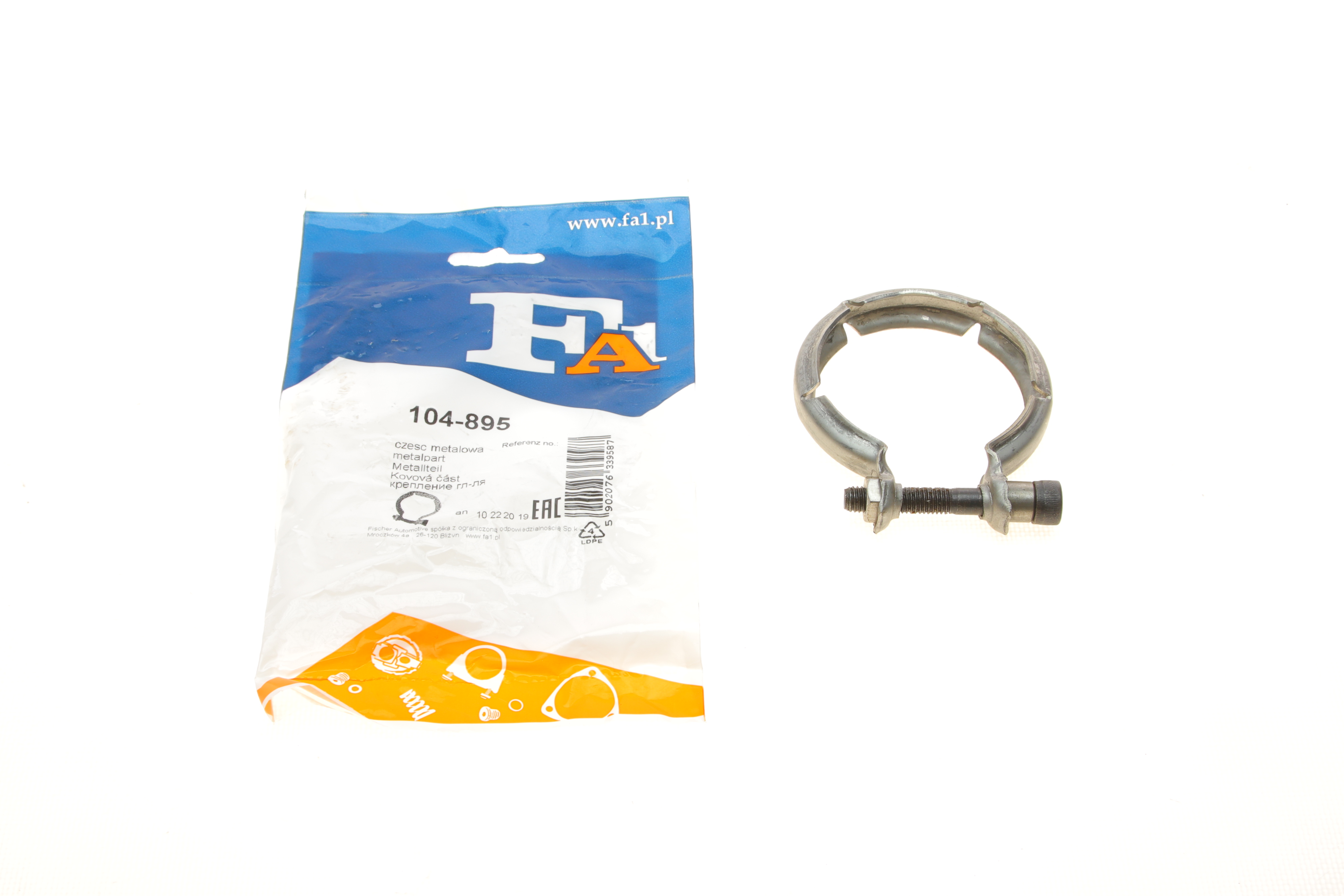 Хомут глушника BMW 3 (F30/F80)/5 (F10/G30/F90) 11- B47/N47