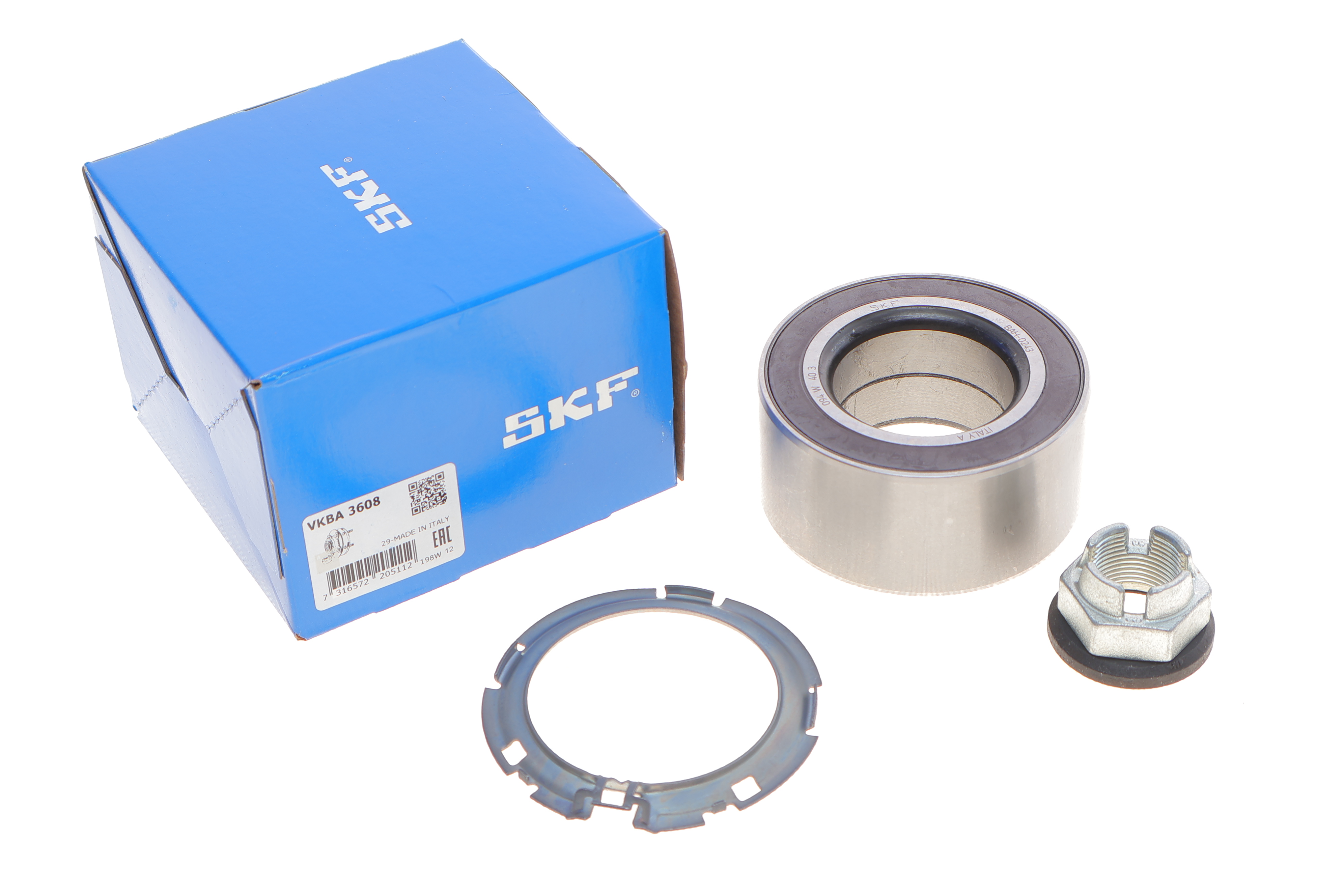 Підшипник маточини (передньої) Renault Laguna 01-15/Clio 3.0 V6 00-05 (45x83x39) (+ABS) (к-кт)