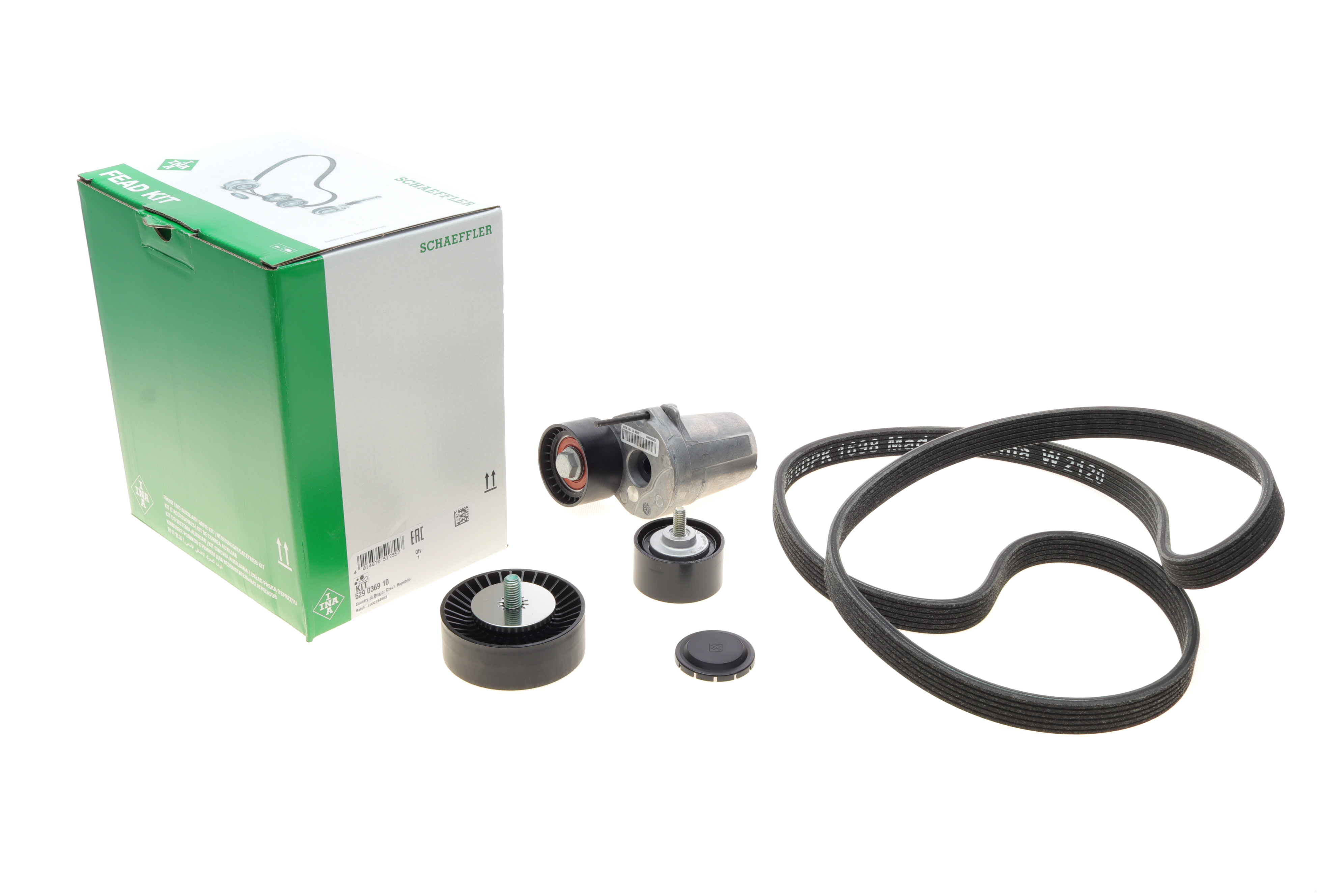 Комплект ременя генератора BMW 3 (E90/E91/E92/E93) 2.0/3.0D 04-13 (6PK 1698) N47D20