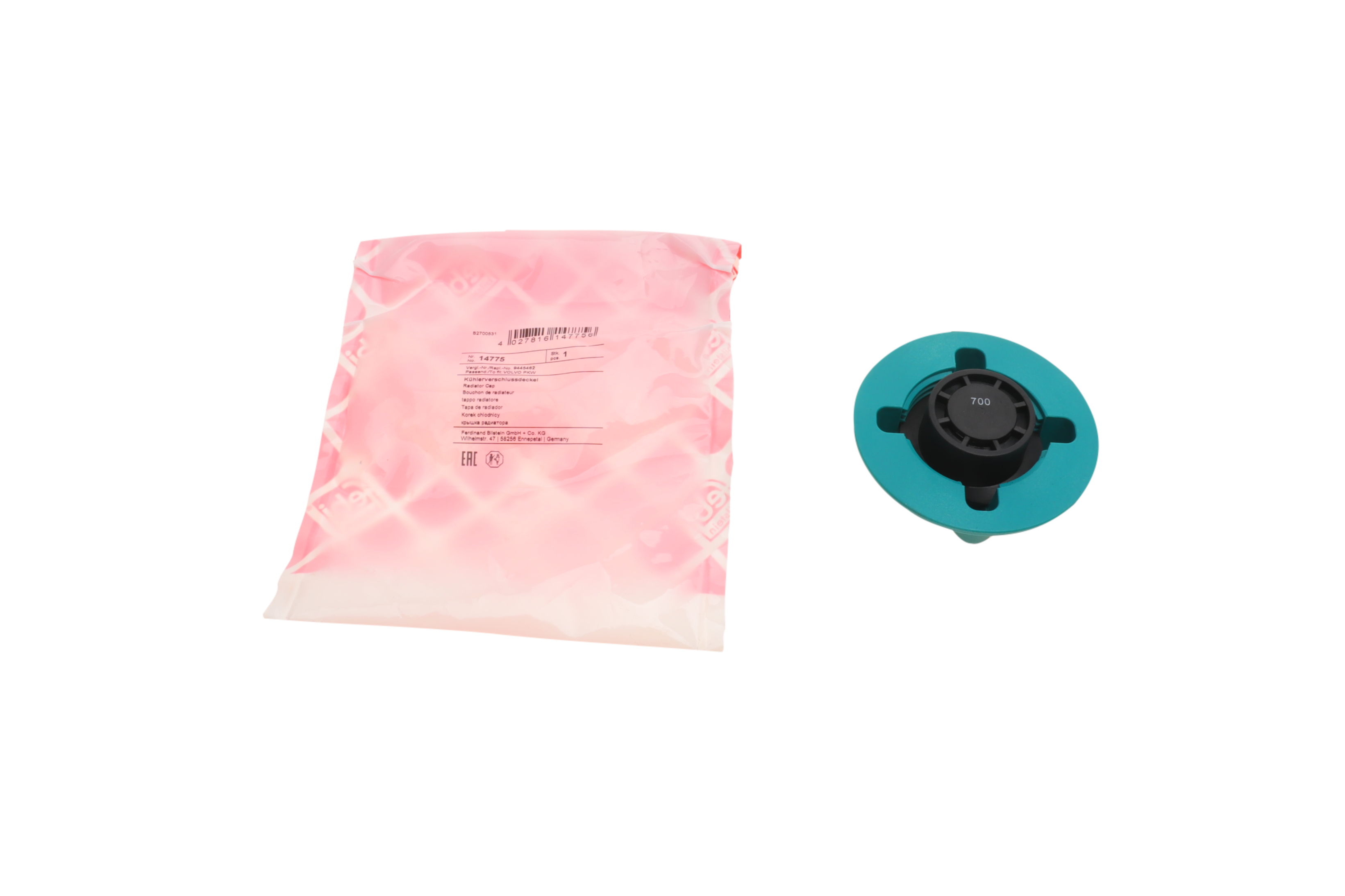 Кришка радіатора Volvo 740/S40/S60/S70/S80/S90/V40/V70/XC70/XC90 2.0-4.4 82-14(d=45mm)