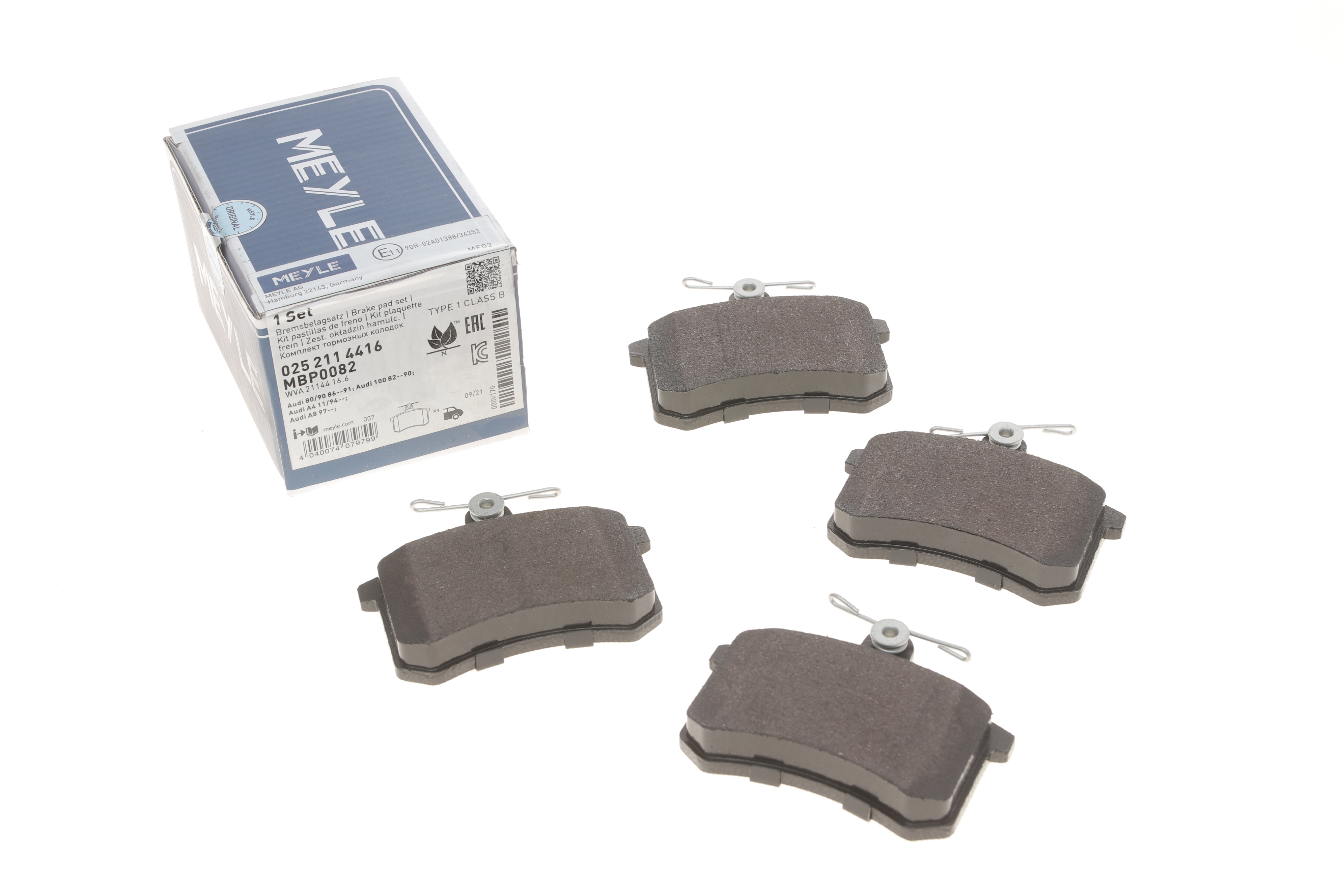 Колодки гальмівні (задні) Audi A4 -00/A6 -97