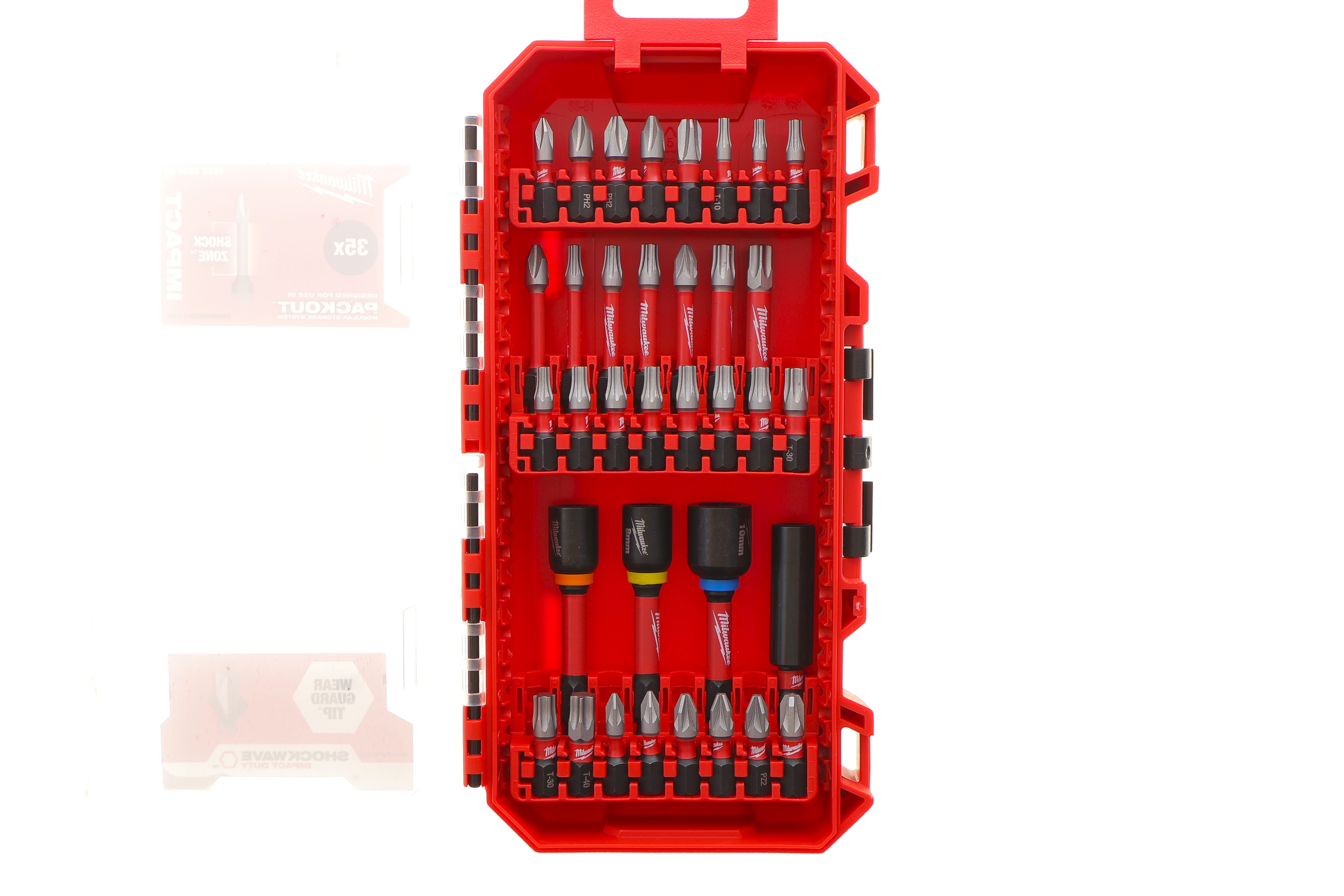 Набір біт комбінований SHOCKWAVE PACKOUT 1/4" 35 од.