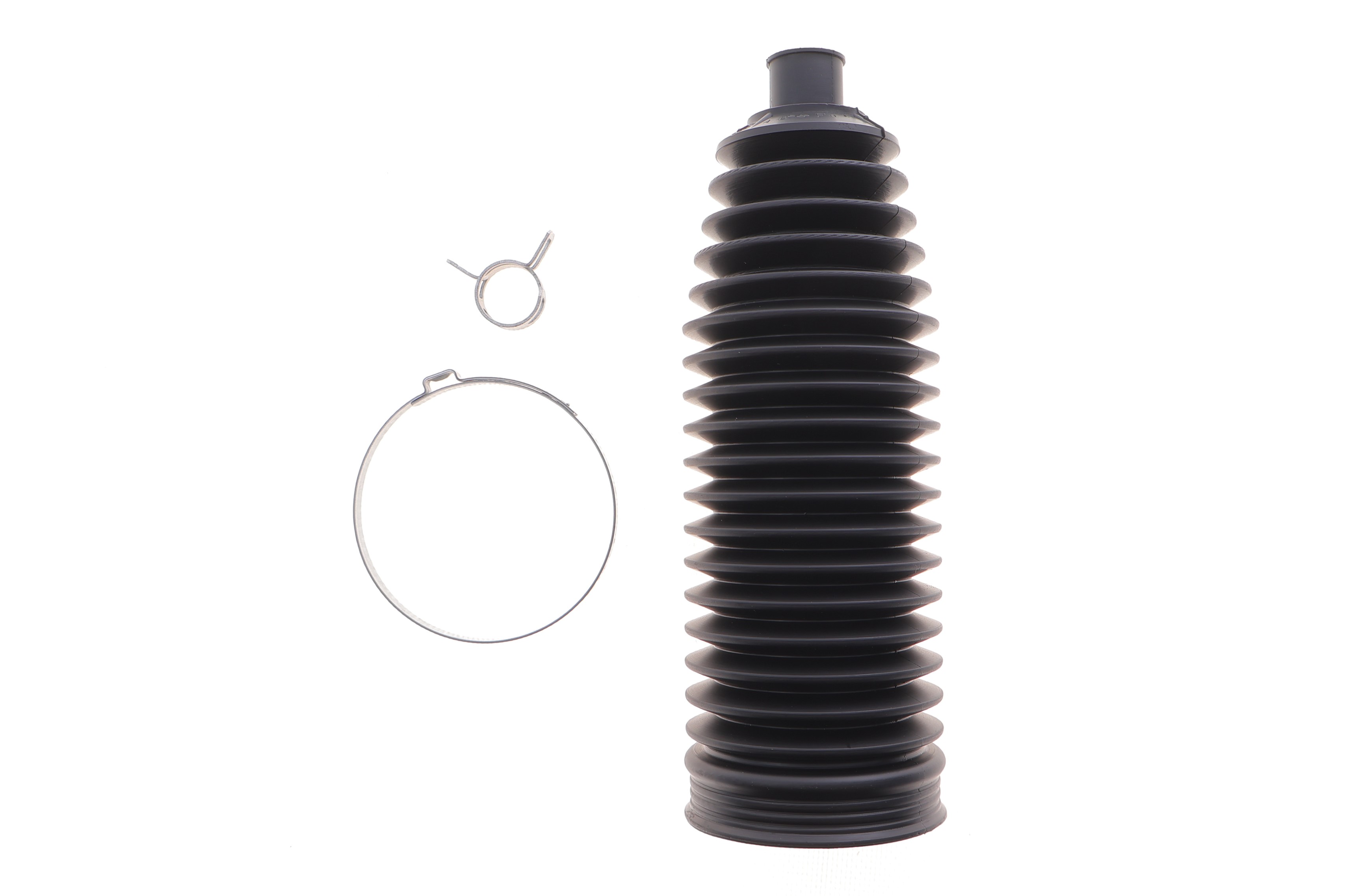 Пильник рейки рульової BMW 3 (F30/F80)/X5 (E70/F15/F85) 02- N13/N20/N47/N55 (16x204x63) (з хомутами)