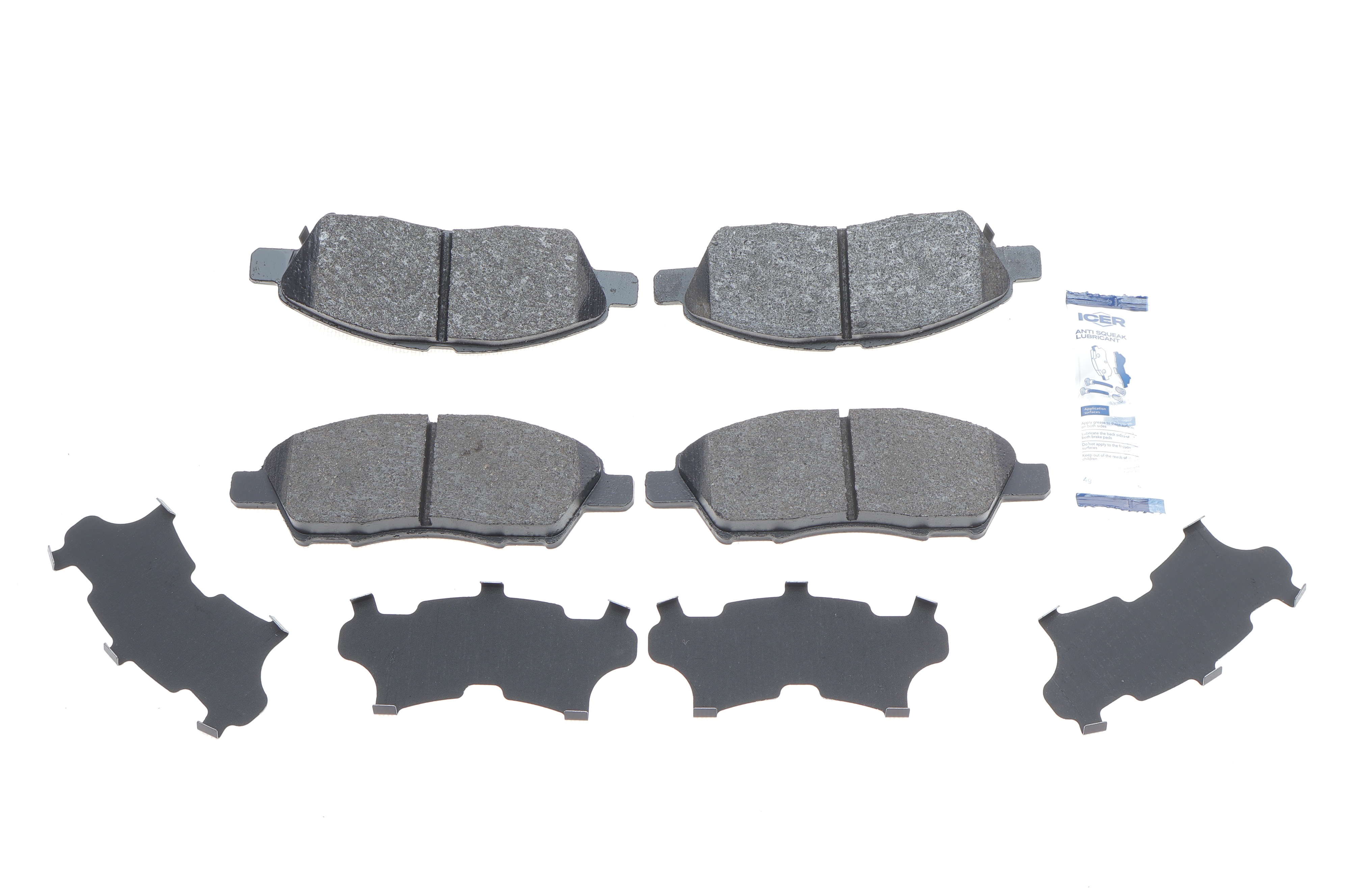 Колодки гальмівні (передні) Nissan Almera/Micra/Note/Sunny 10-/Tilda 07-12