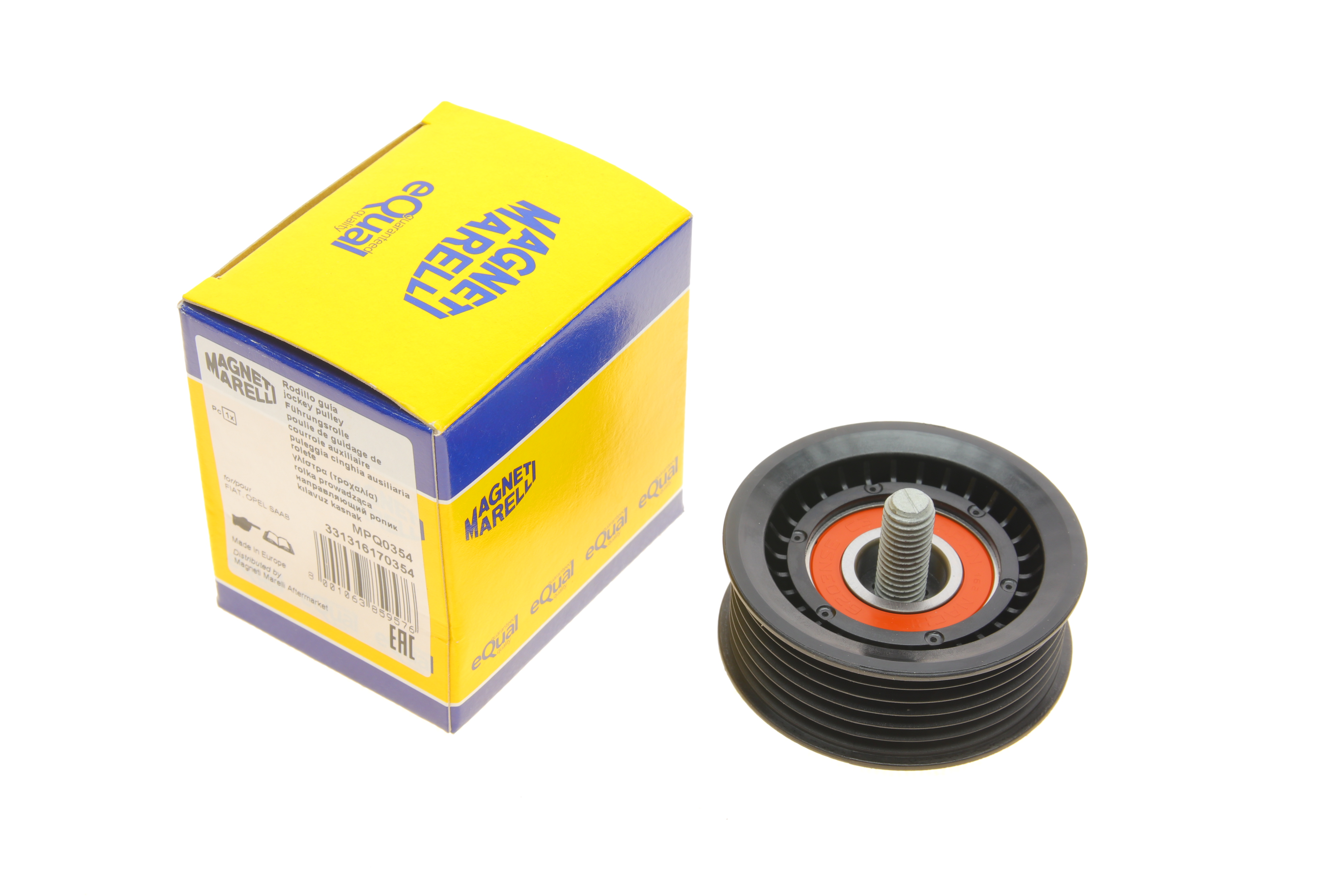 Ролик генератора Opel Astra H 1.9 CDTI 04-10 (паразитний) (MPQ0354)