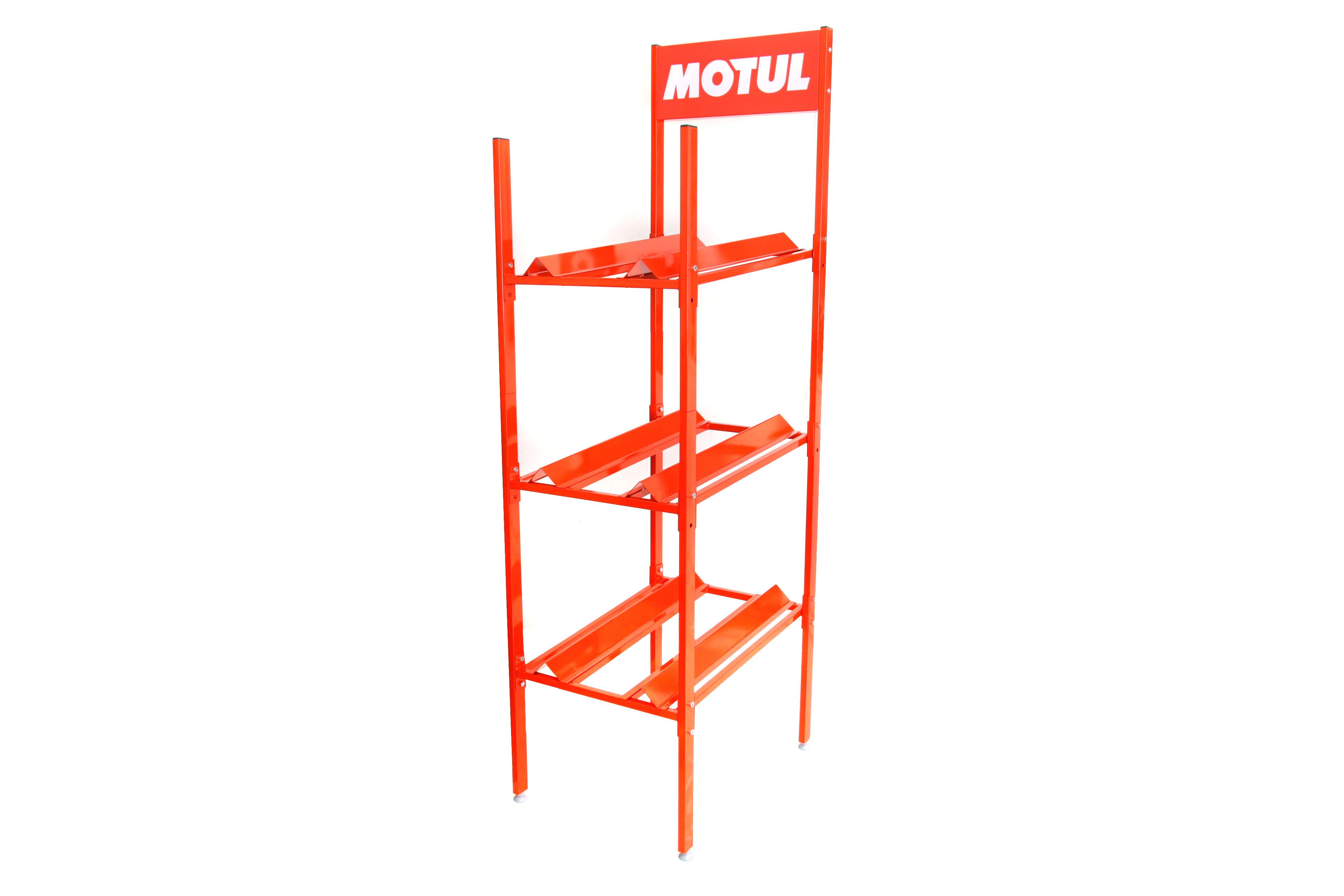 Стенд Motul під три бочки 60л (2000*700*540 мм)