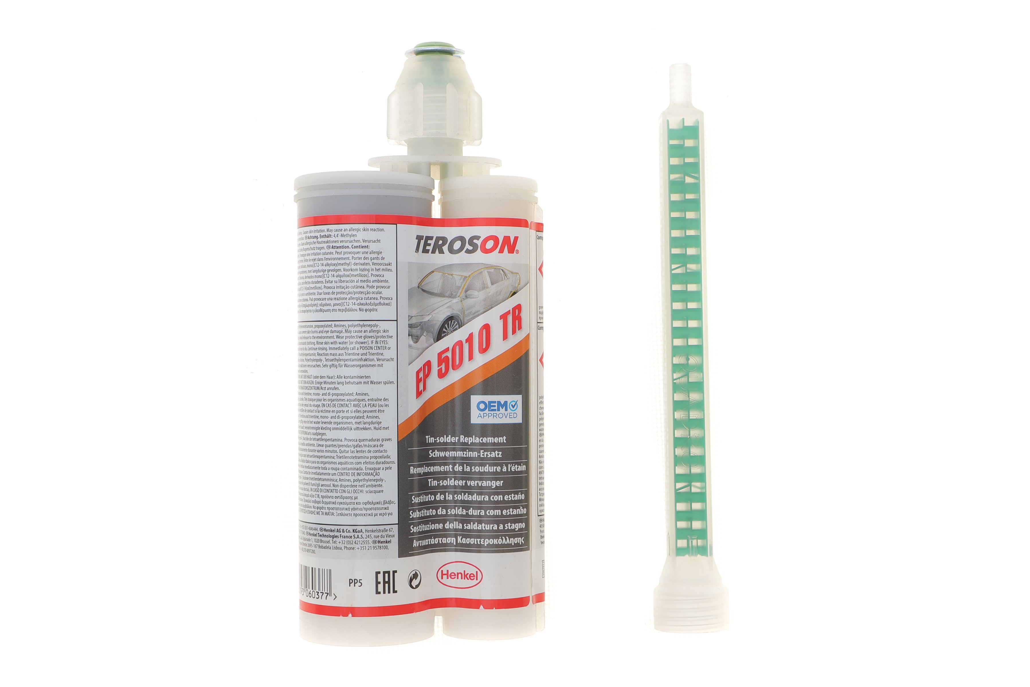 TEROSON EP 5010 TR,  DC200 ML Клей епоксидний двокомпонентний
