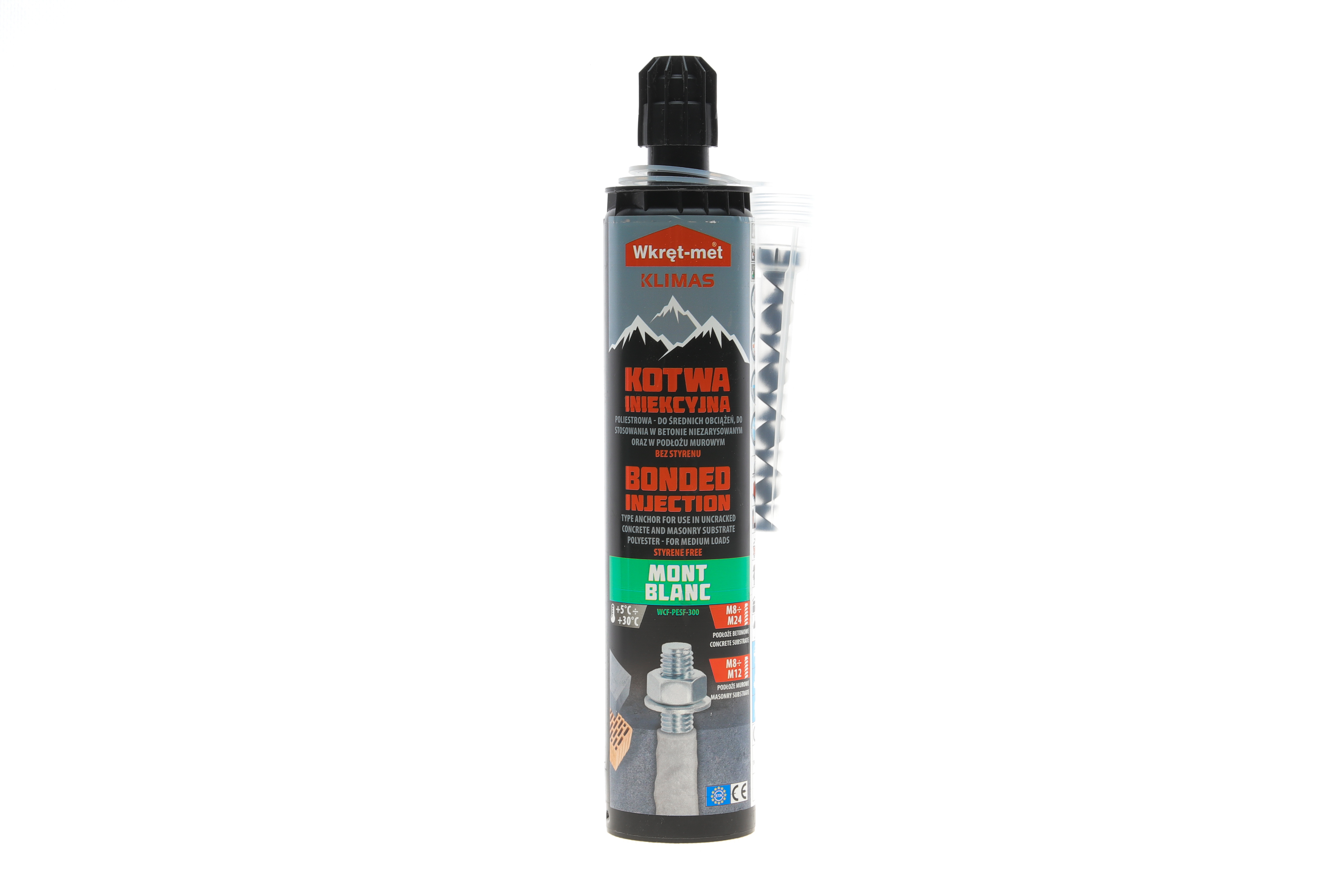 Анкер хімічний Mount Blanc на основі поліестерової смоли 300ml