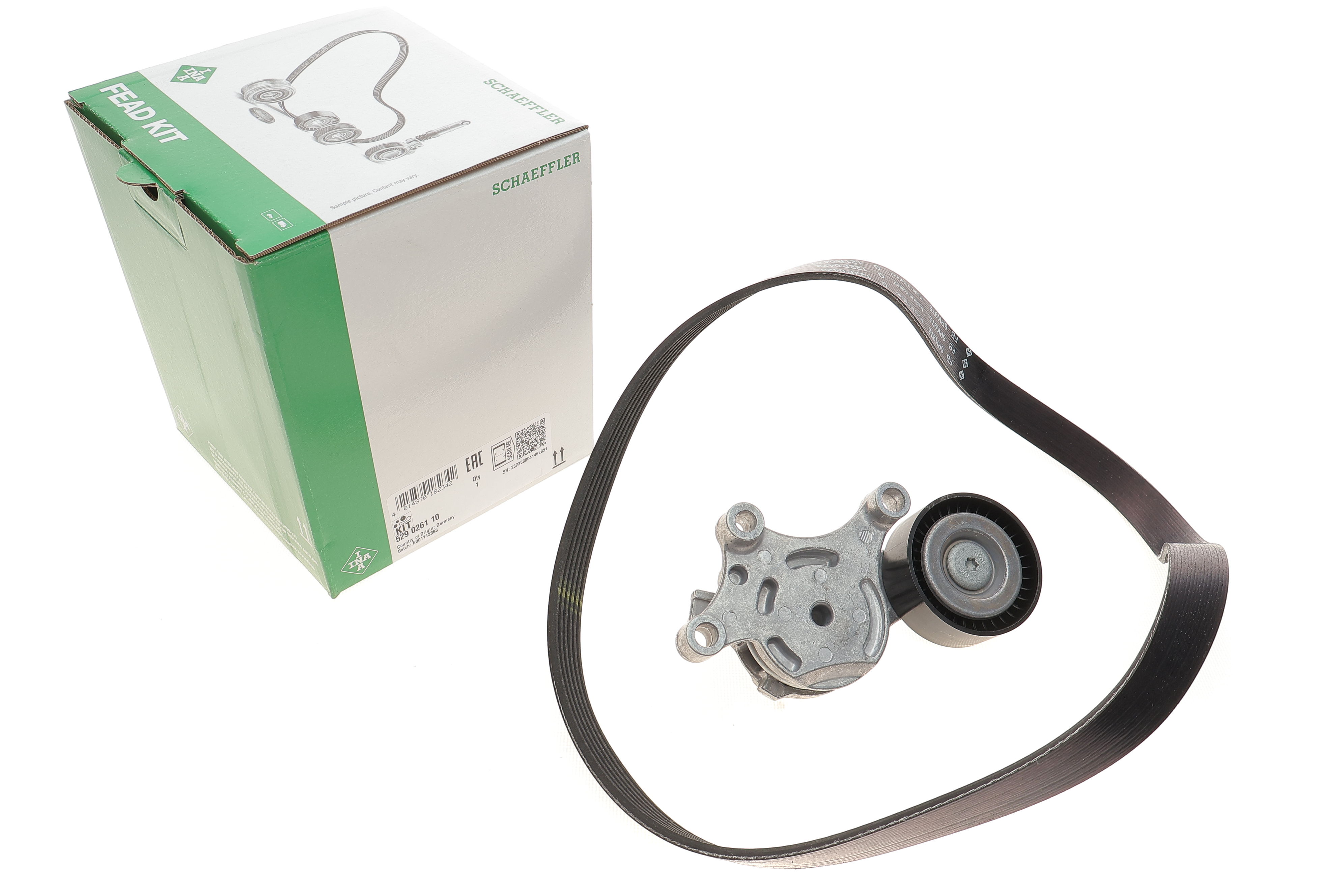 Комплект ременя генератора Citroen Berlingo/Peugeot Partner 1.6 HDi 08- (6PK 975)