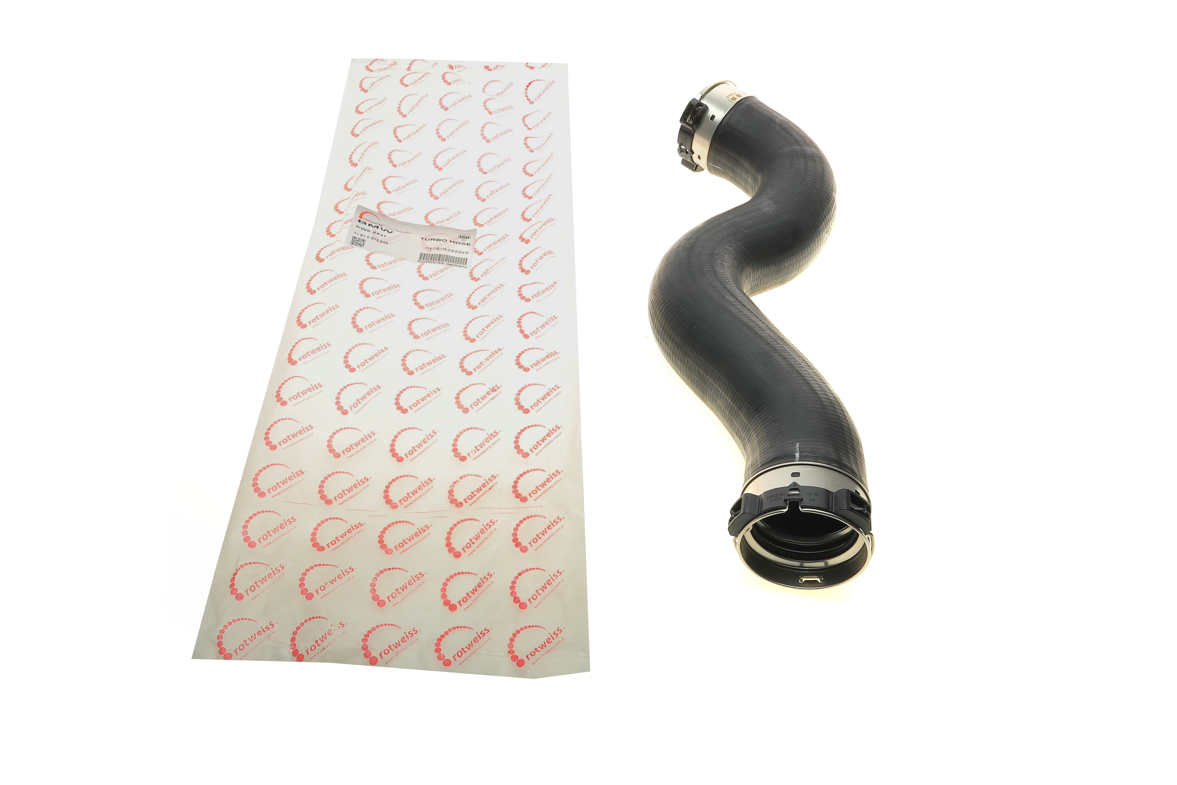 Патрубок інтеркулера (L) BMW 1 (F20/F21)/3 (F30/F80) 15- B37/B38