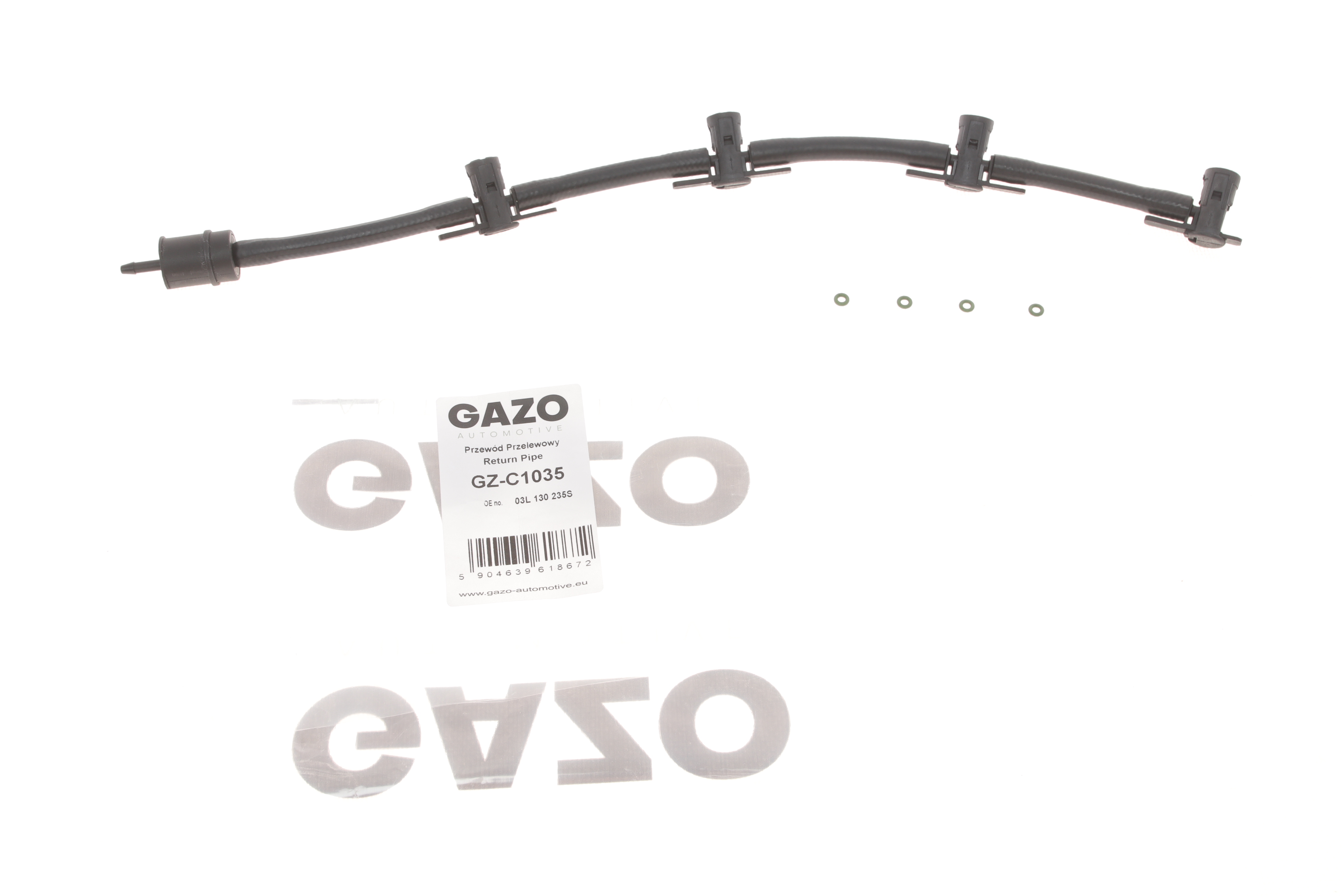 Шланг зливний Audi A4/A5/A6/Q5/Skoda Octavia/VW Golf V/VI/Passat 2.0 TDI 04-17