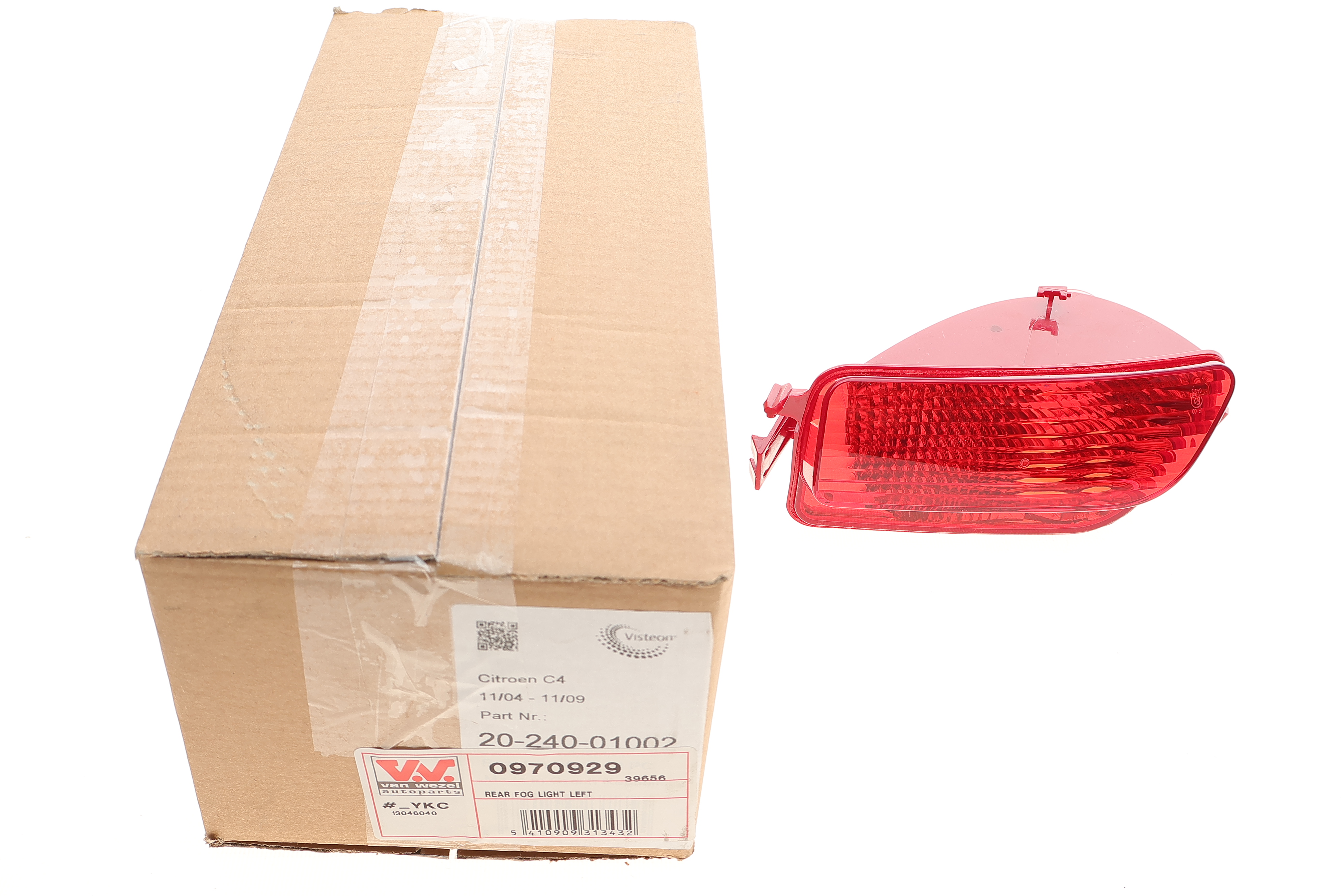 Ліхтар задній протитуманний Citroen C4 I 04-11 (L)