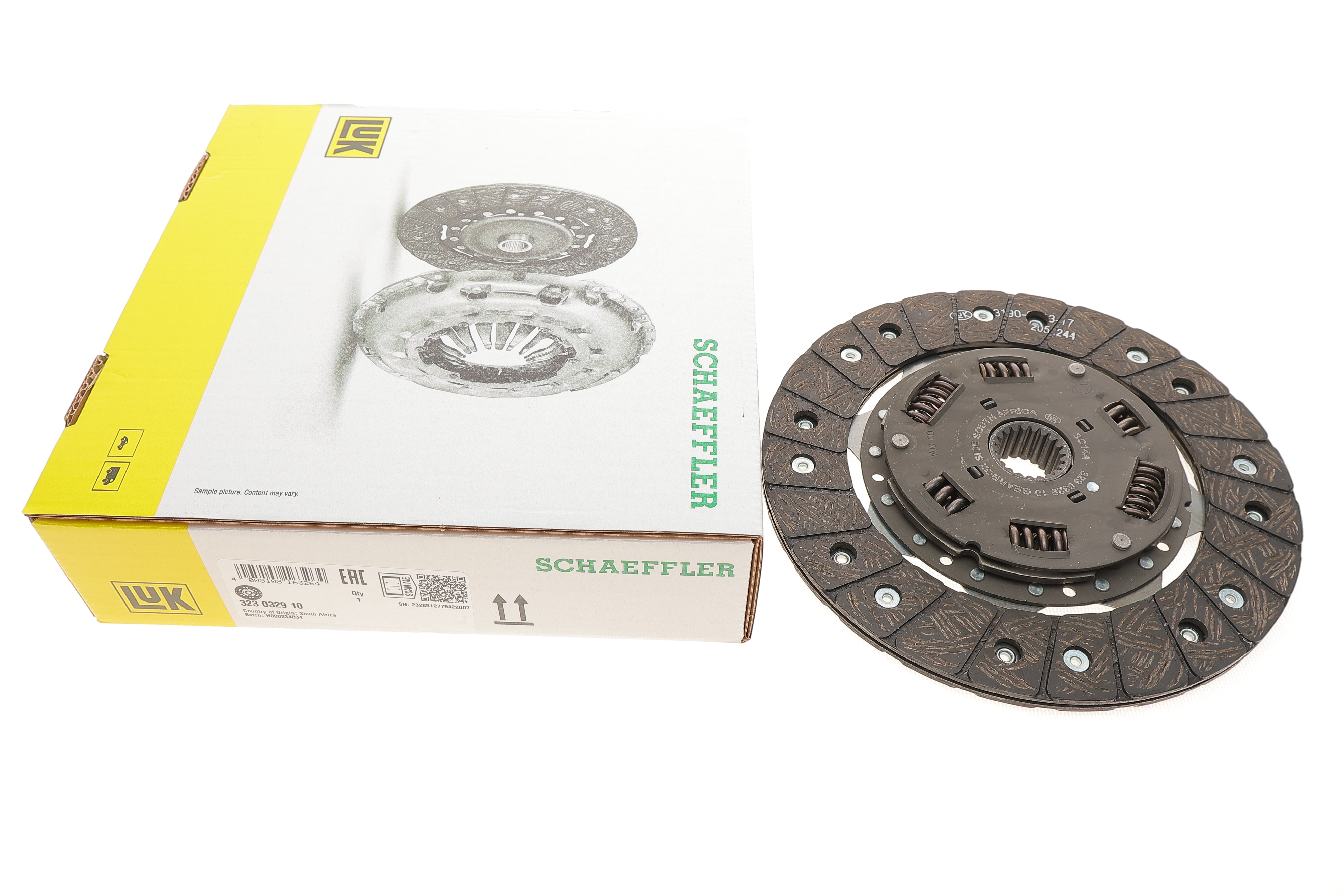 Диск зчеплення Toyota Land Cruiser 2.4 TD -96 (d=225mm)