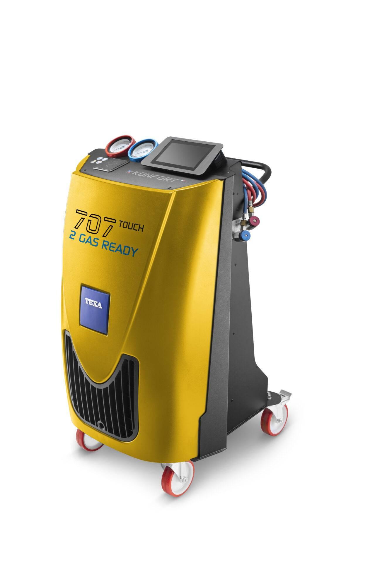 Пристрій автоматичного обслуговування кондиціонерів KONFORT 707 Touch 2 GAS ready for R134a