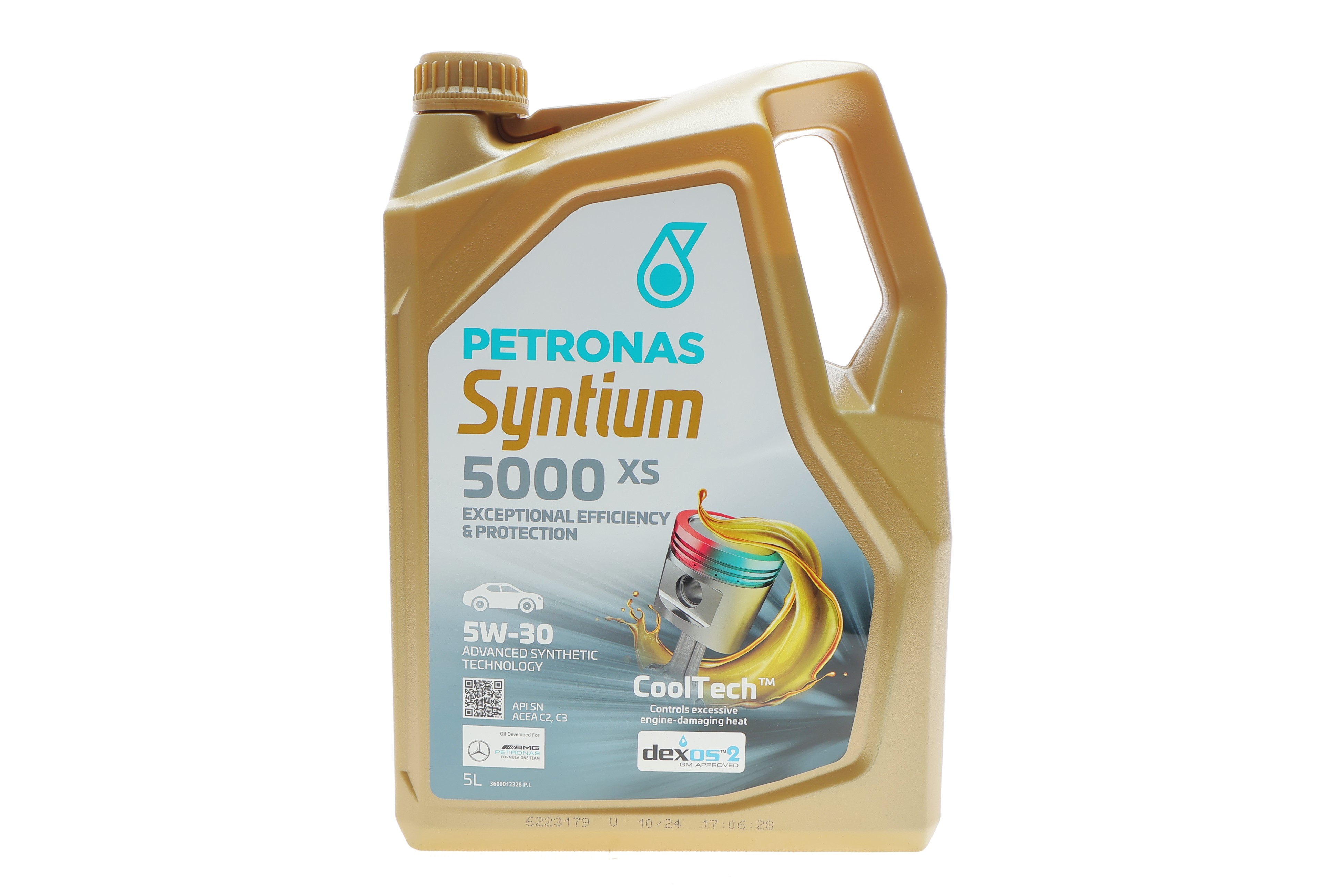 Олива 5W30 SYNTIUM 5000 XS (5L) (GM Dexos 2/MB 229.51/VW 505.00/505.01/LL-04) (ACEA C2/C3) заміна на 70956M12EU/більше не виготовл
