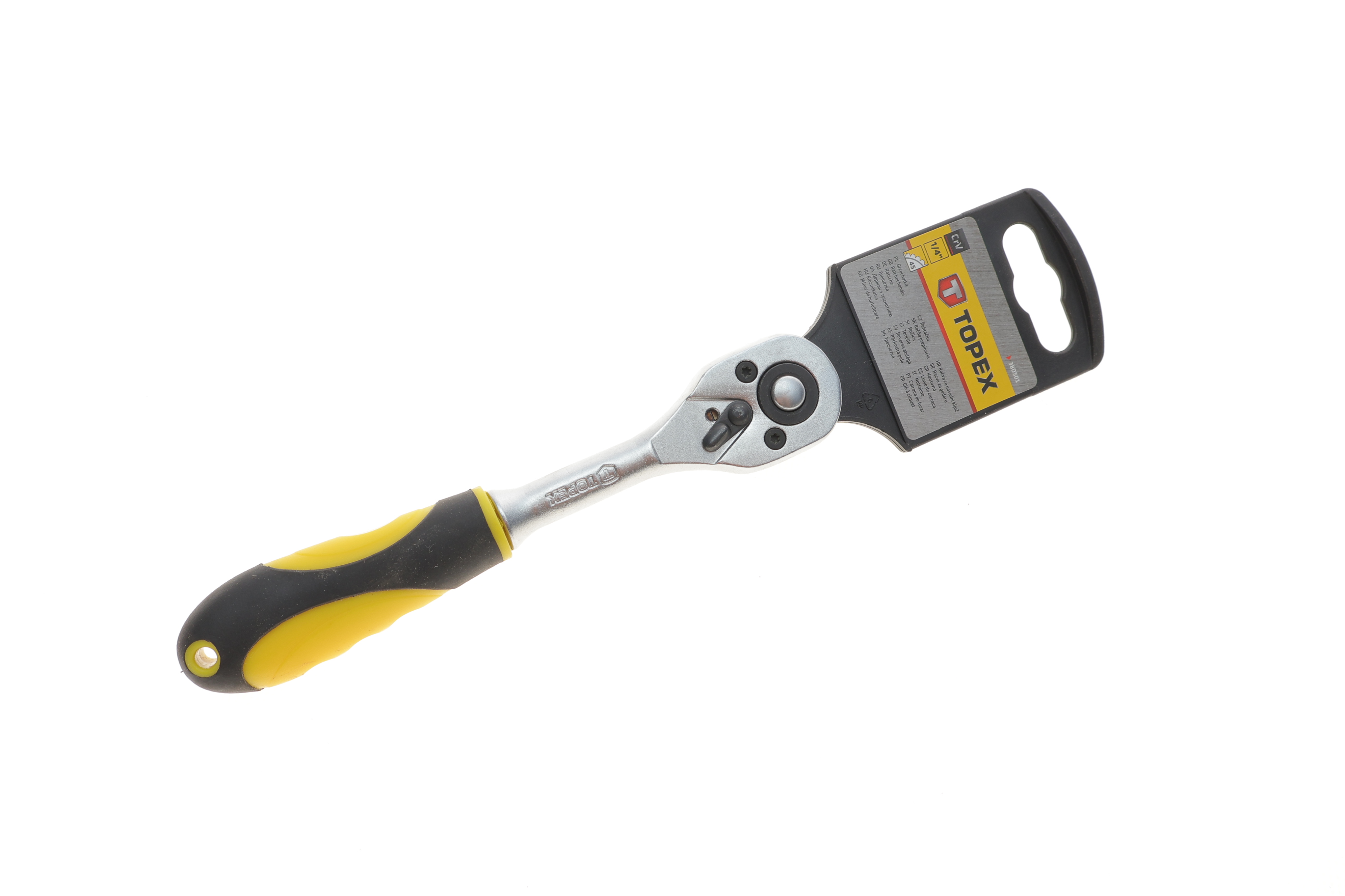 Тріскачка 1/4" 45 зубців 150 мм