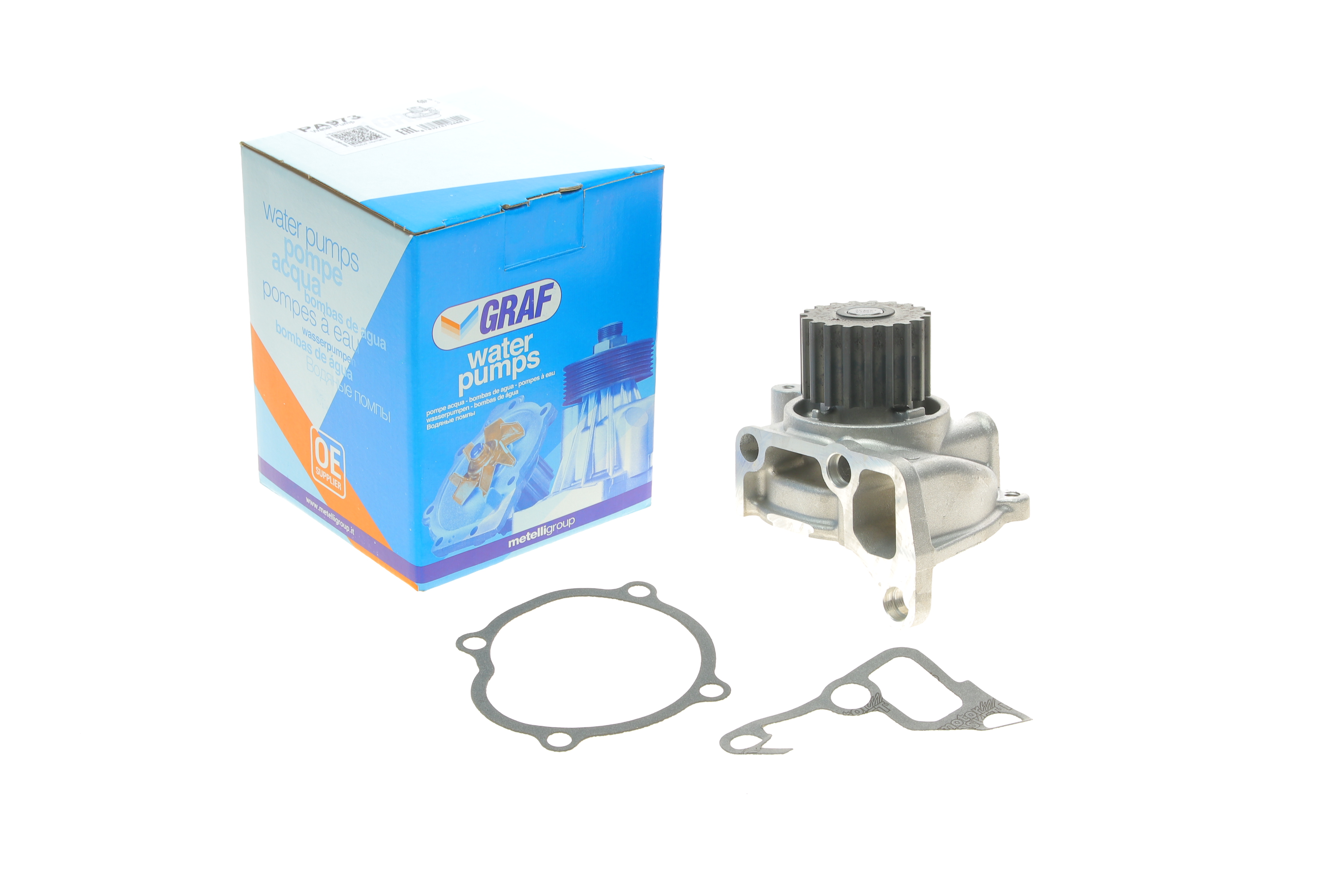Помпа води Mazda 3/323/5/6/626/Premacy 2.0TD/DI/DITD/CD 98-10 (19z) (R/B) (6 лоп)