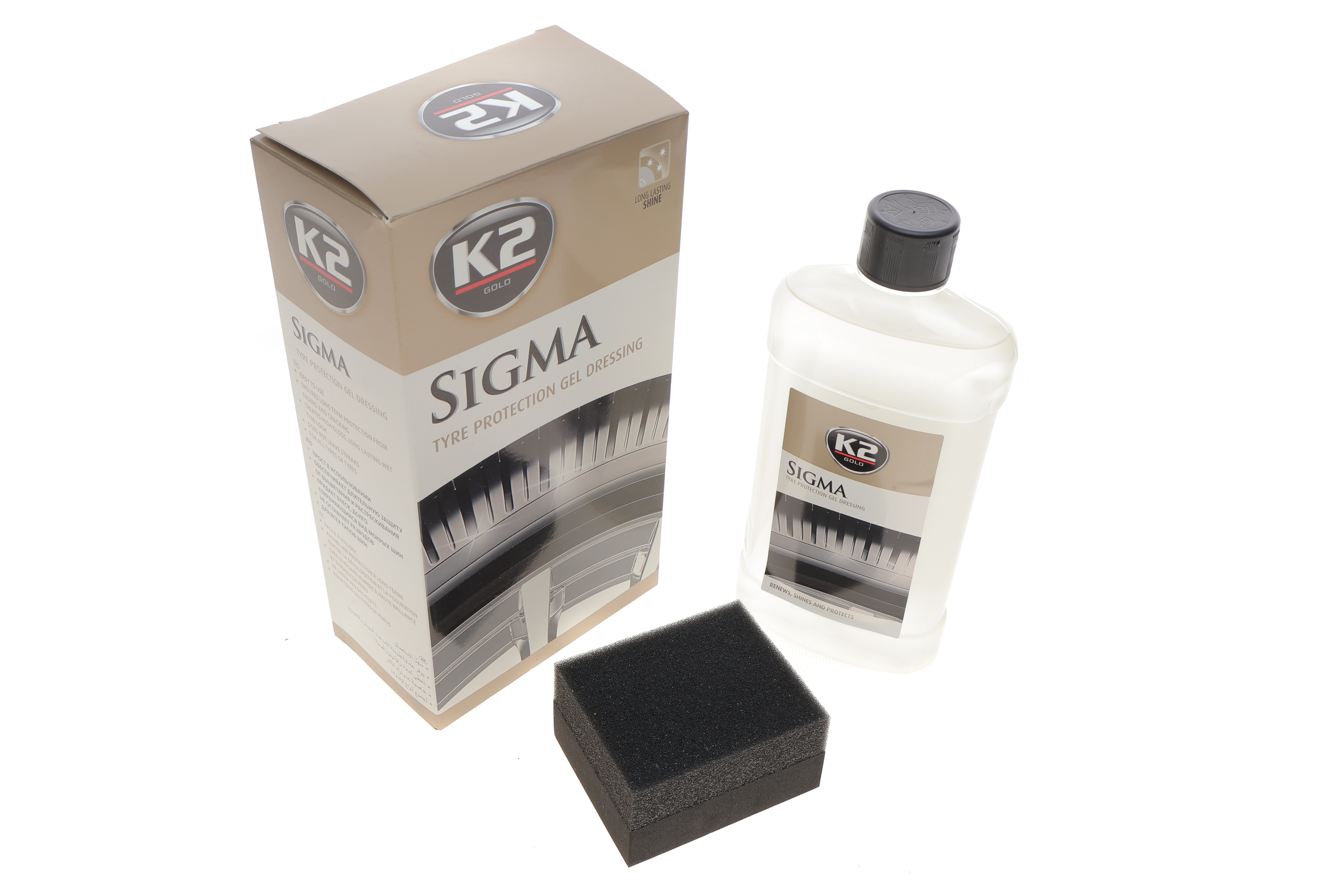 Засіб для консервації та блиску гуми Sigma (500ml)