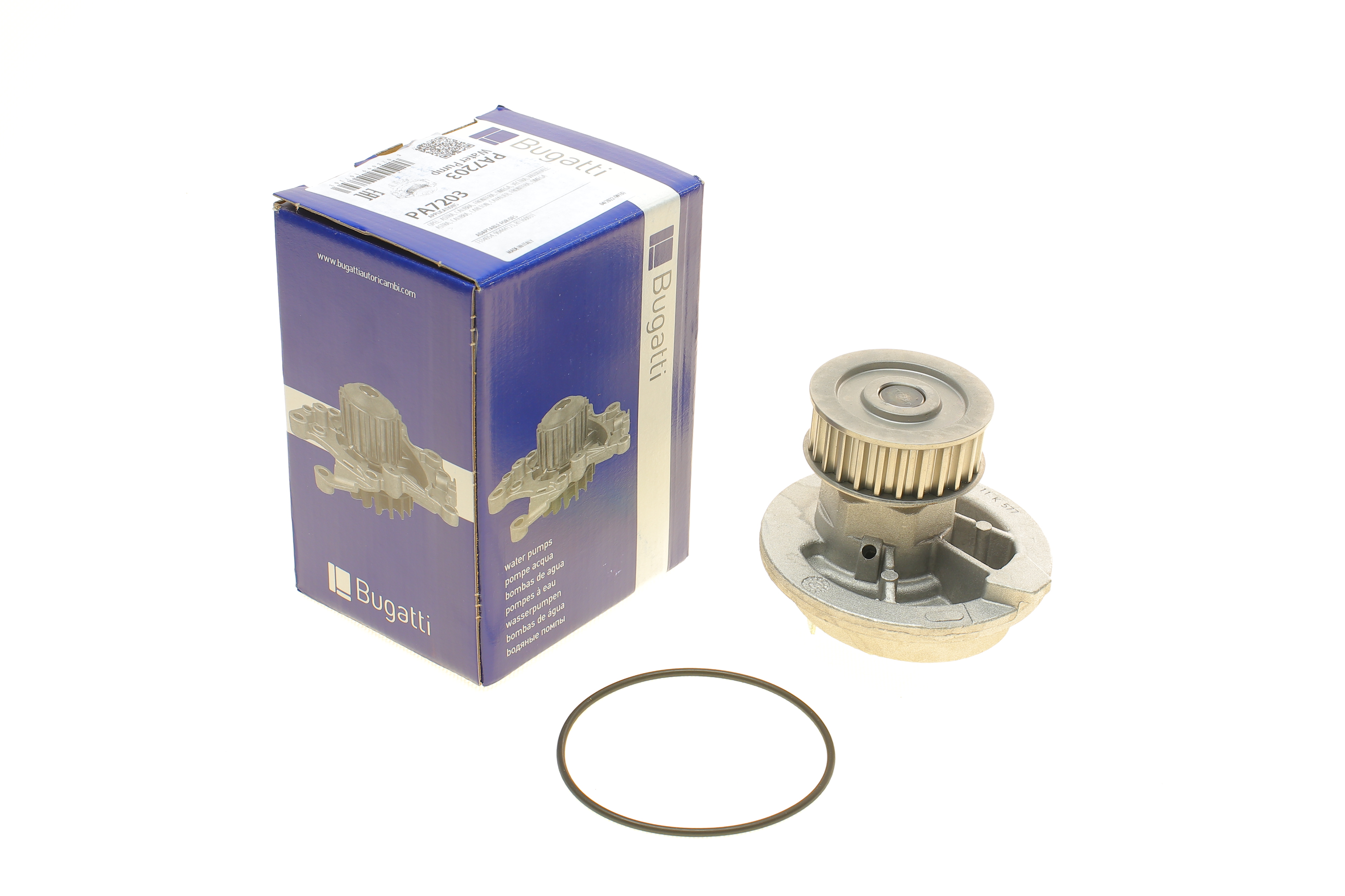 Помпа води Opel Astra F/Omega A/B/Vectra A/B 1.6/1.8i/2.0i 88-02 (B/B) (8лоп)