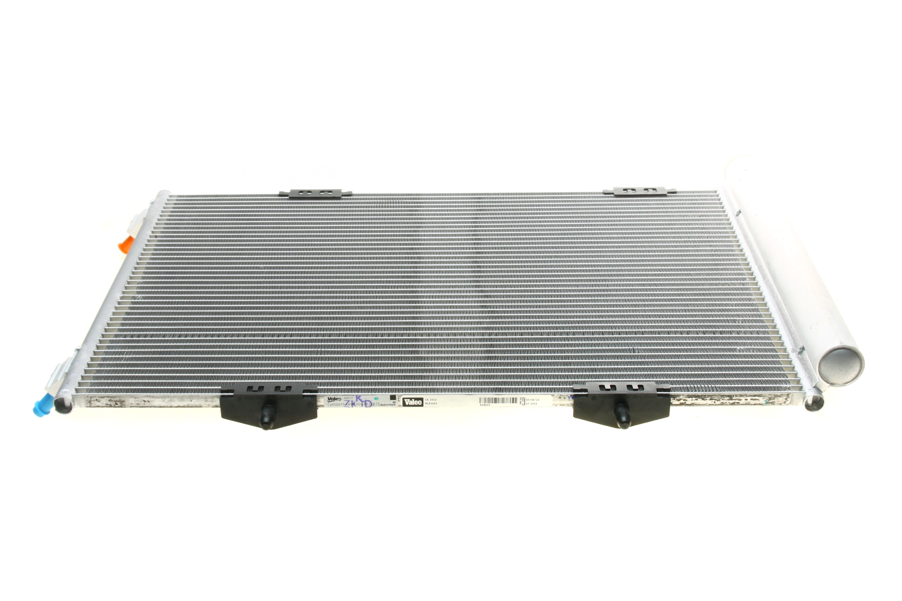 Радіатор кондиціонера Citroen C2/C3 02-/C4 Cactus 14-/Peugeot 206 08-/207 06-15/208 12-/2008 13-