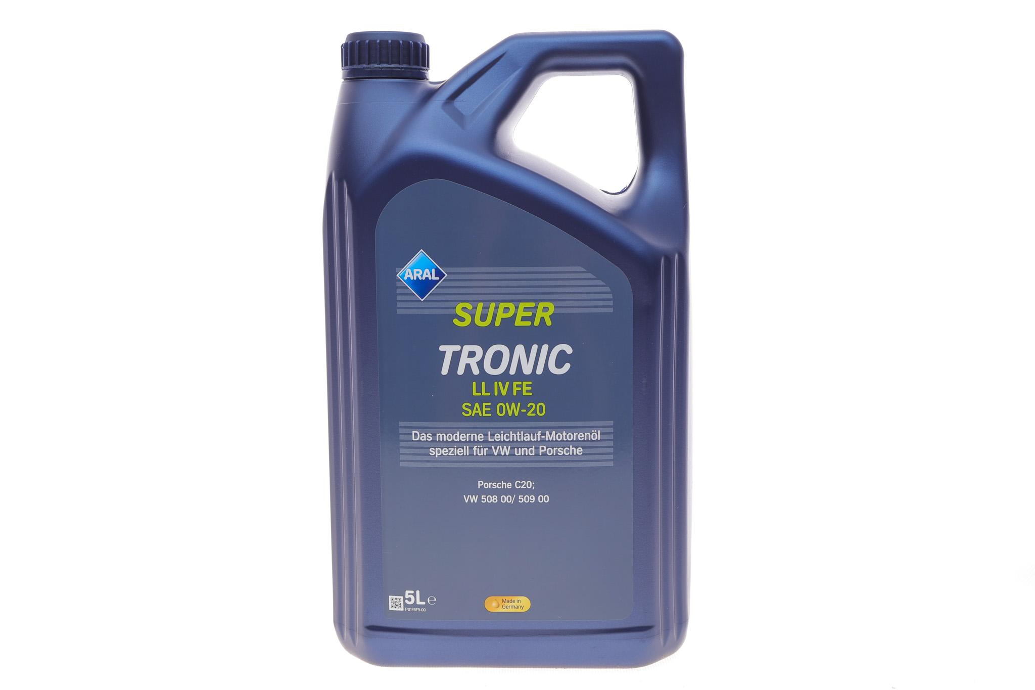 Олива 0W20 Super Tronic LL IV FE  (5L) (VW 508 00/509 00)