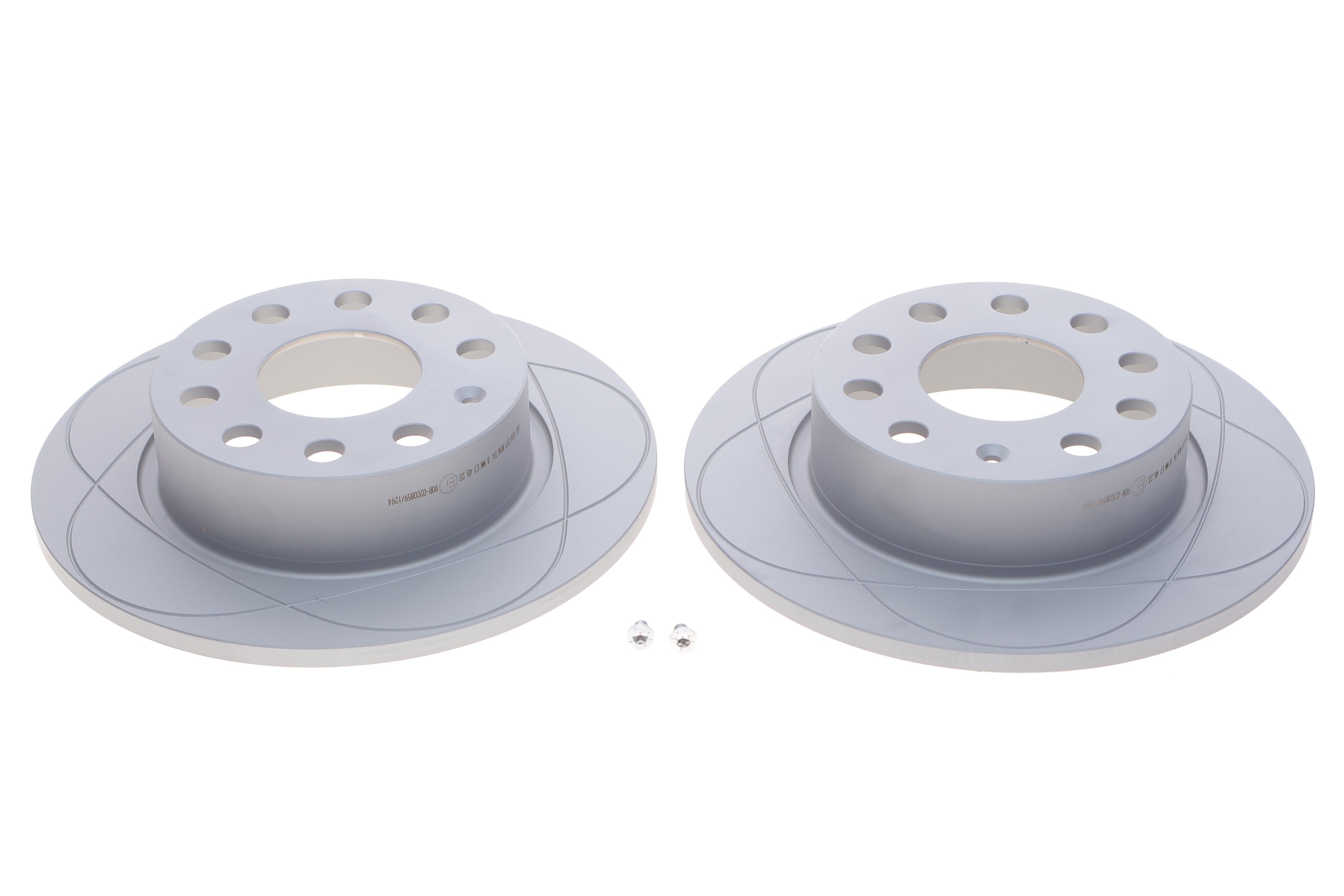Диск гальмівний (задній) Audi A3//VW Caddy III 04-15/Skoda Octavia III/IV 03- (253x10) PowerDisc